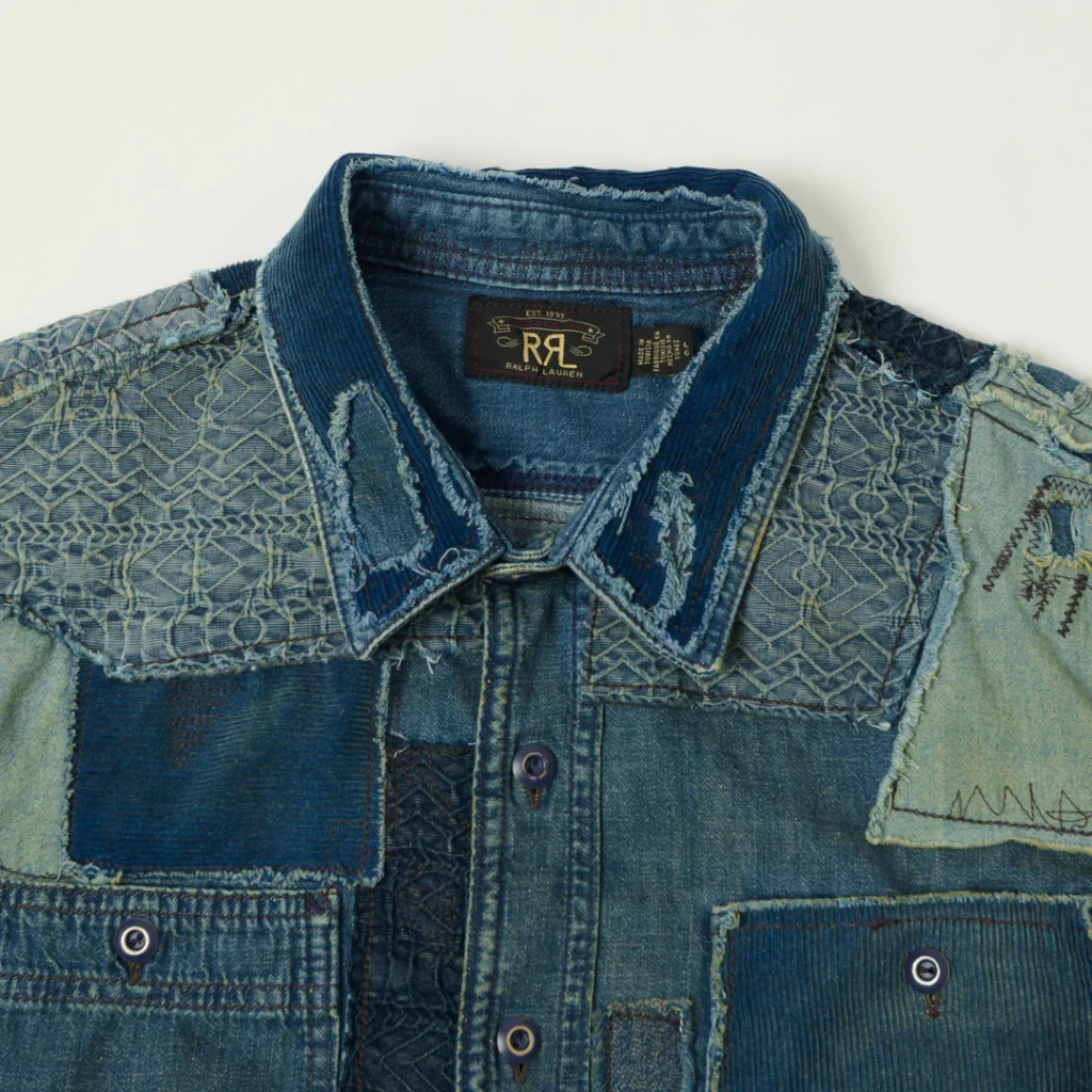 rrl denimpatchworkshirt 4 sonofastag