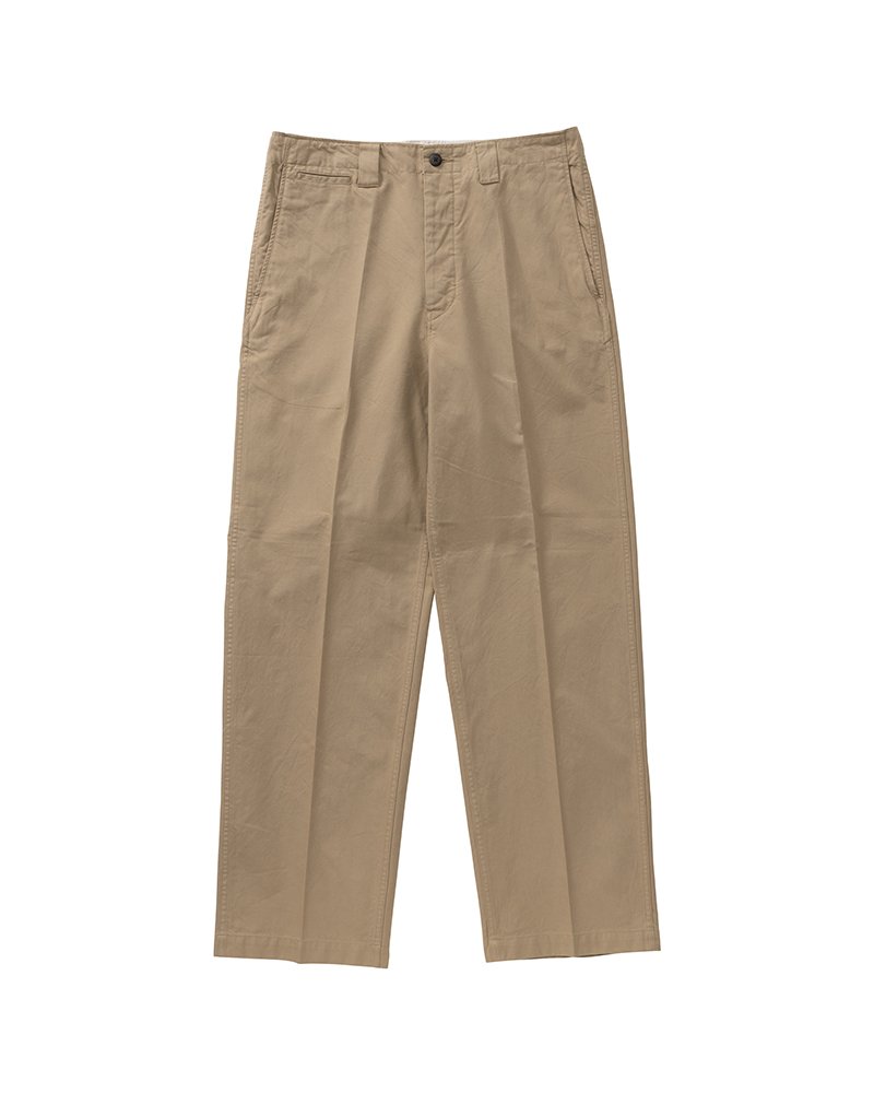 wide chino pants beige crash