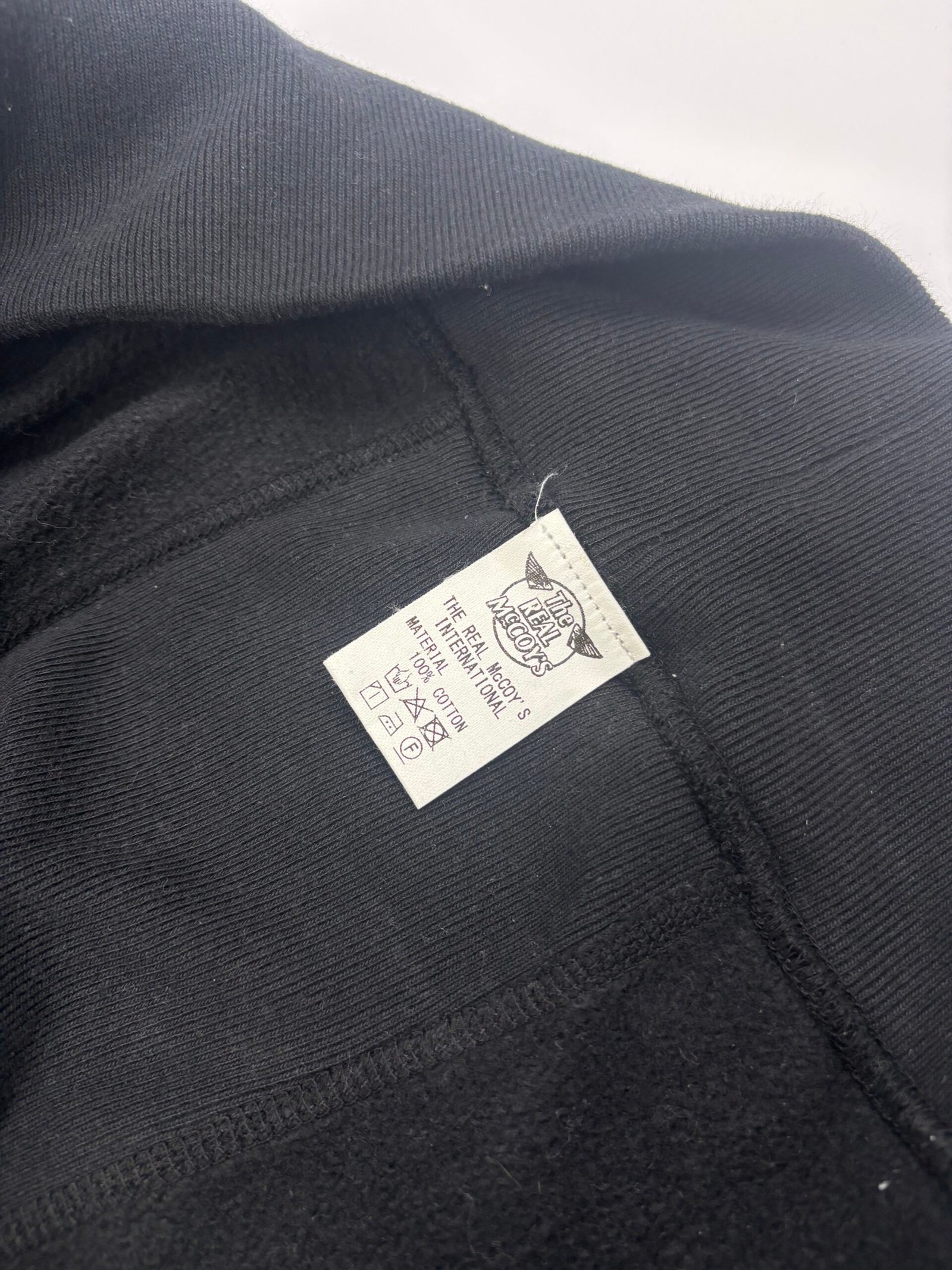 the real mccoy's heavyweight hooded sweatshirt the real mccoy's heavyweight hooded sweatshirt