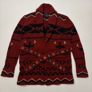 ralph lauren hand knit native wrap cardigan (womens)