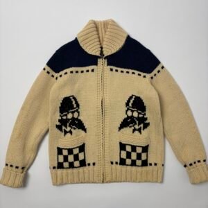 glad hand old crow wool zip cardigan