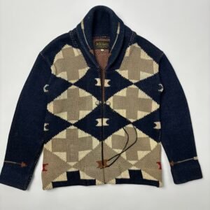 good ol’ cotton shawl collar cardigan