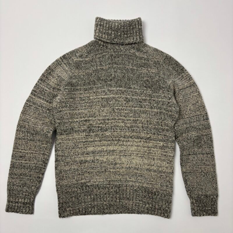 rrl merino wool turtleneck knit sweater melange