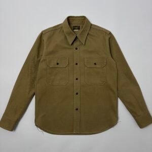 the real mccoy’s herringbone work shirt