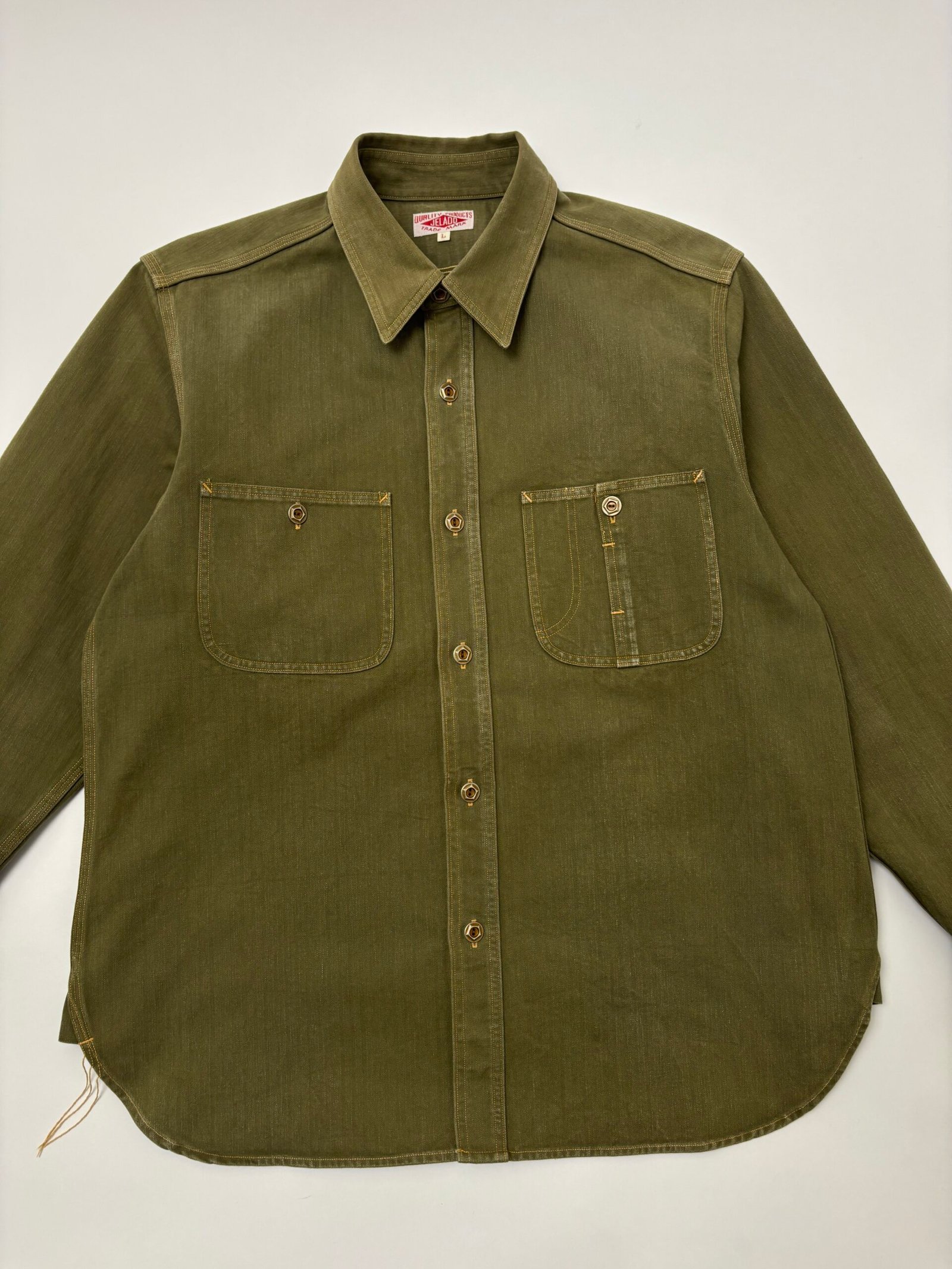 jelado herringbone twill work shirt jelado herringbone twill work shirt