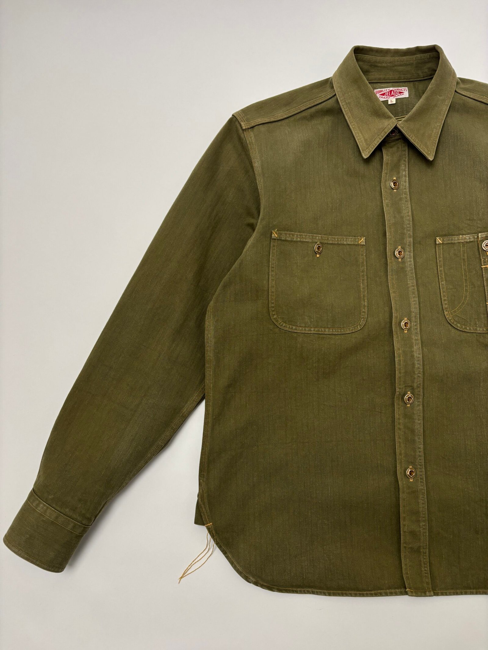 jelado herringbone twill work shirt jelado herringbone twill work shirt