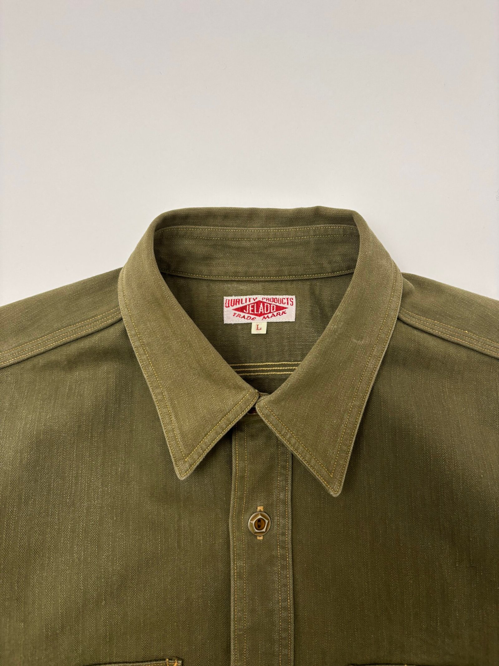 jelado herringbone twill work shirt jelado herringbone twill work shirt