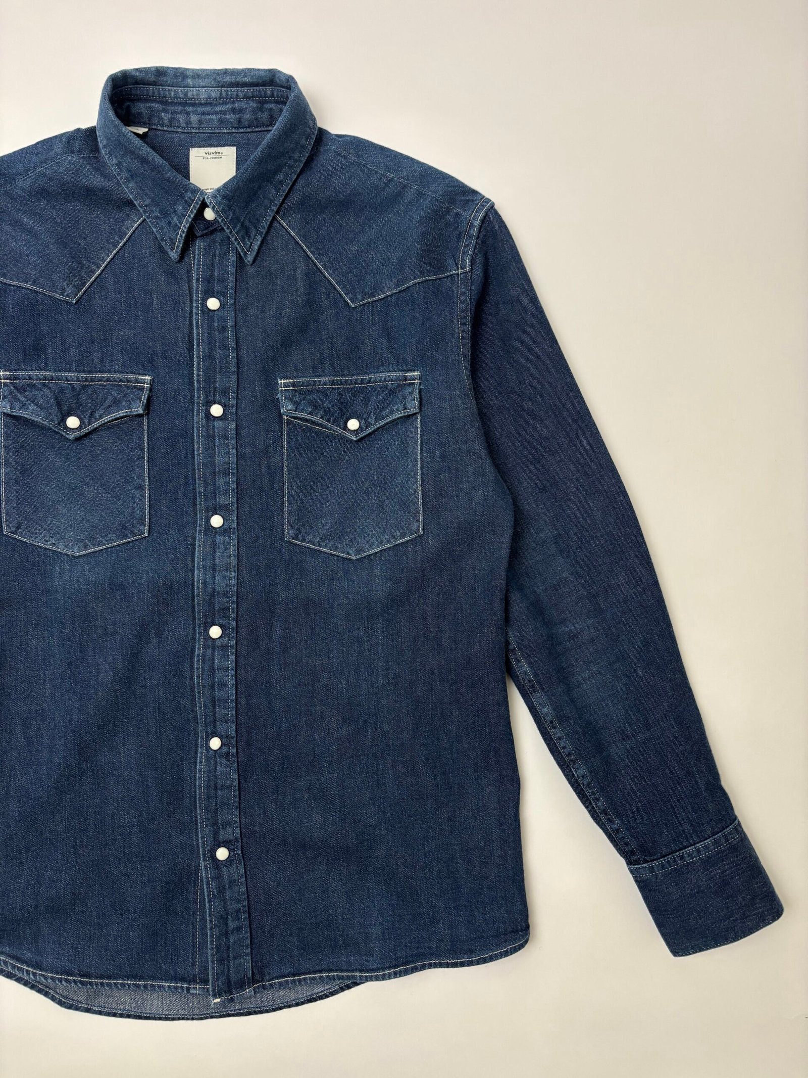 visvim social sculpture denim shirt visvim social sculpture denim shirt