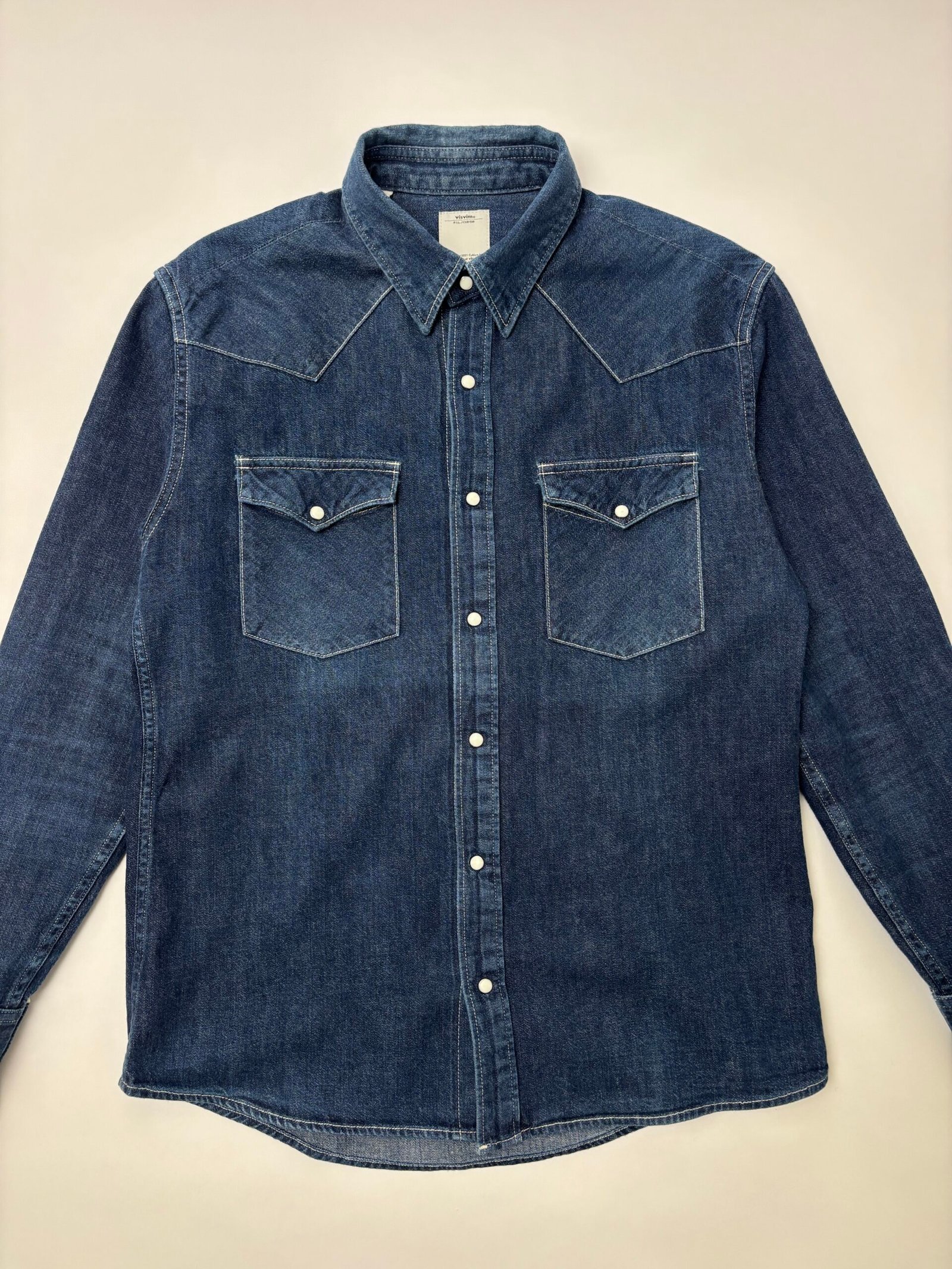 visvim social sculpture denim shirt visvim social sculpture denim shirt