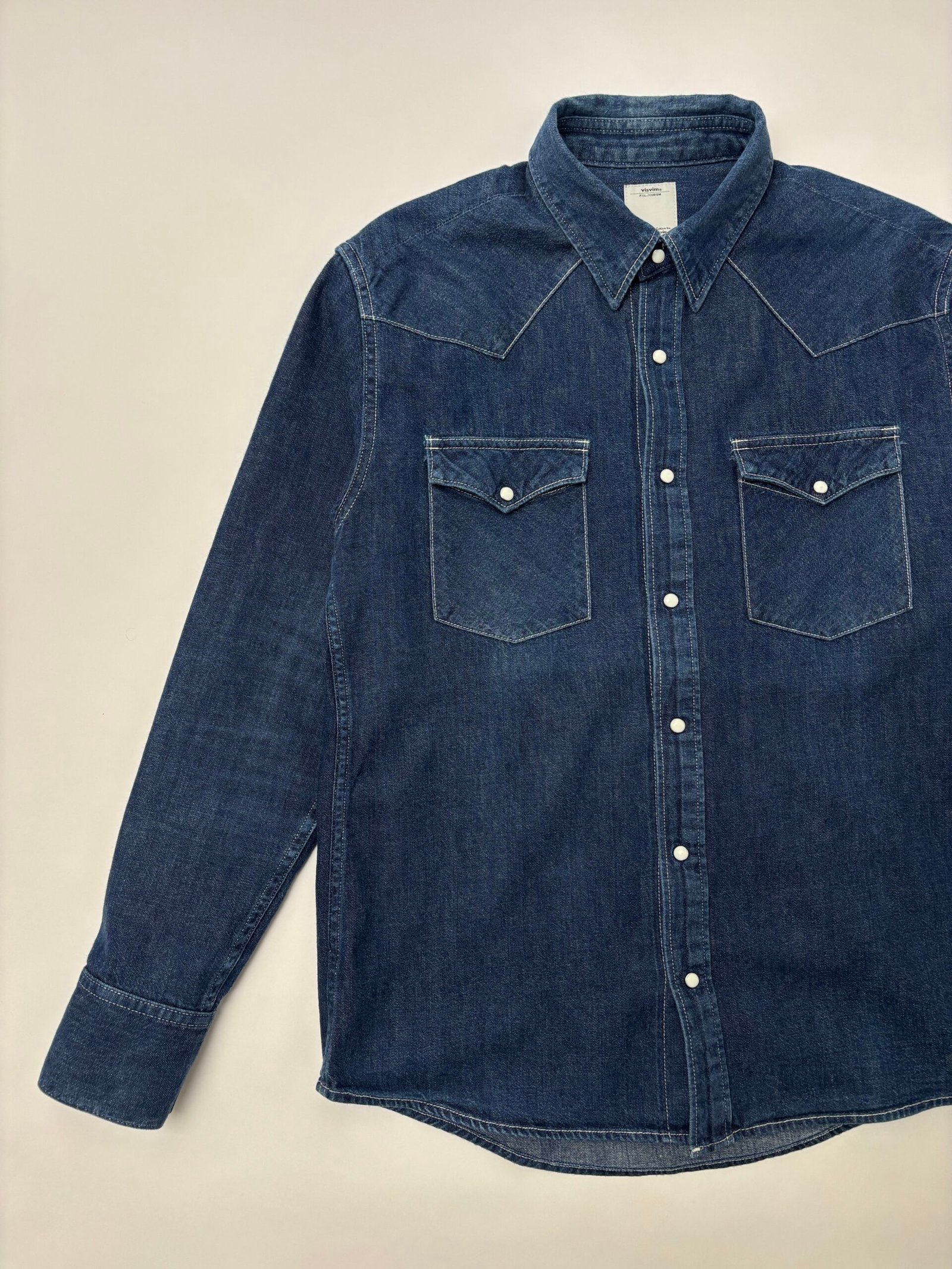 visvim social sculpture denim shirt visvim social sculpture denim shirt