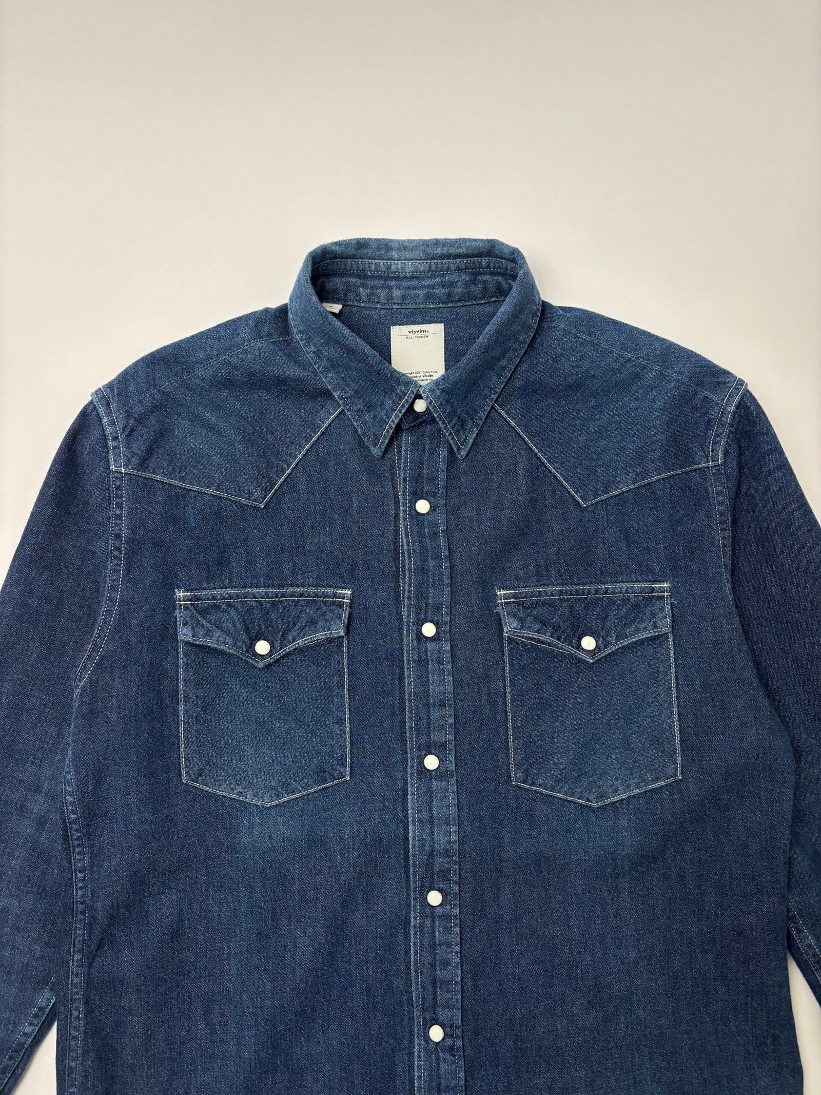 visvim social sculpture denim shirt visvim social sculpture denim shirt