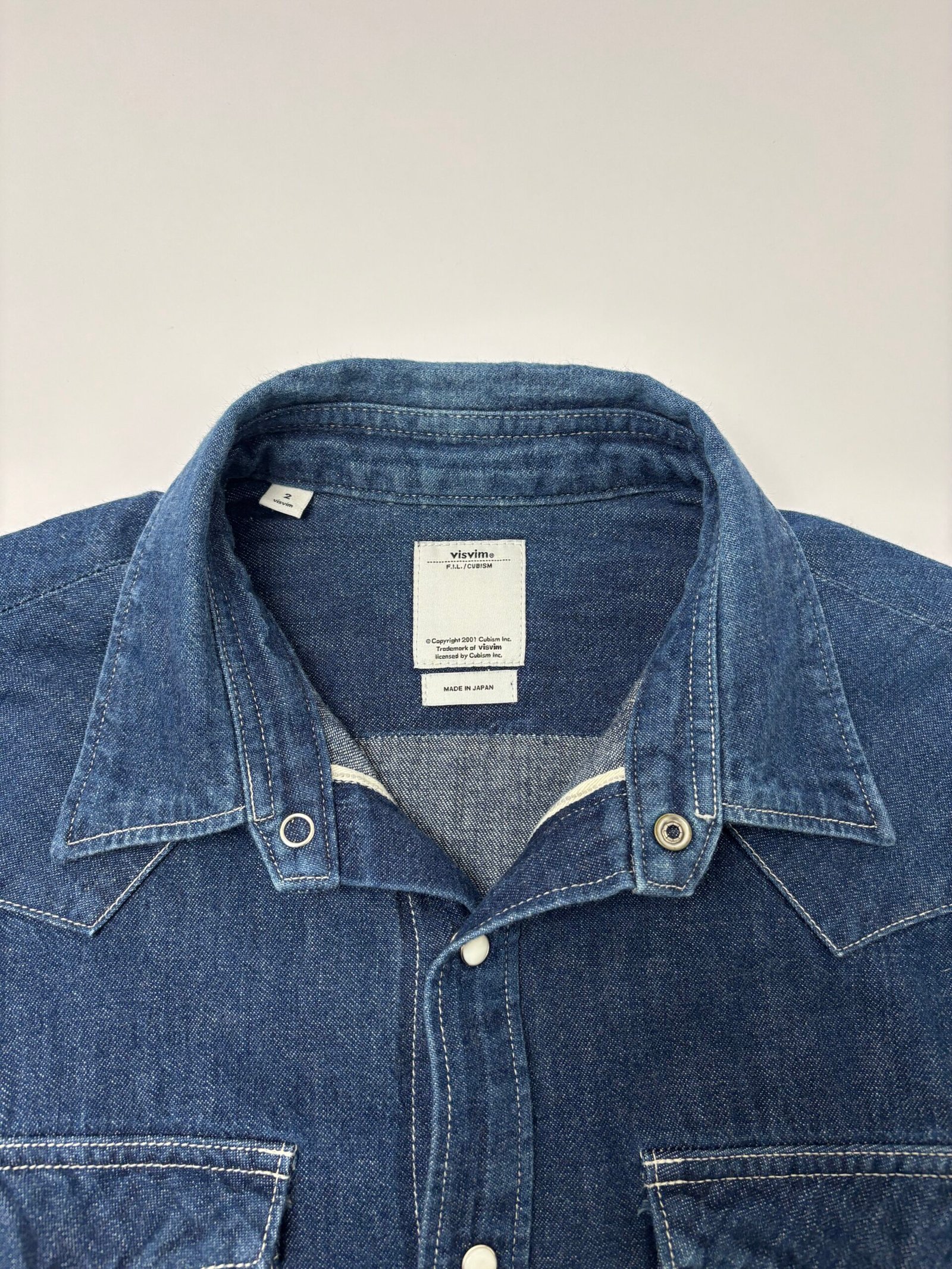visvim social sculpture denim shirt visvim social sculpture denim shirt