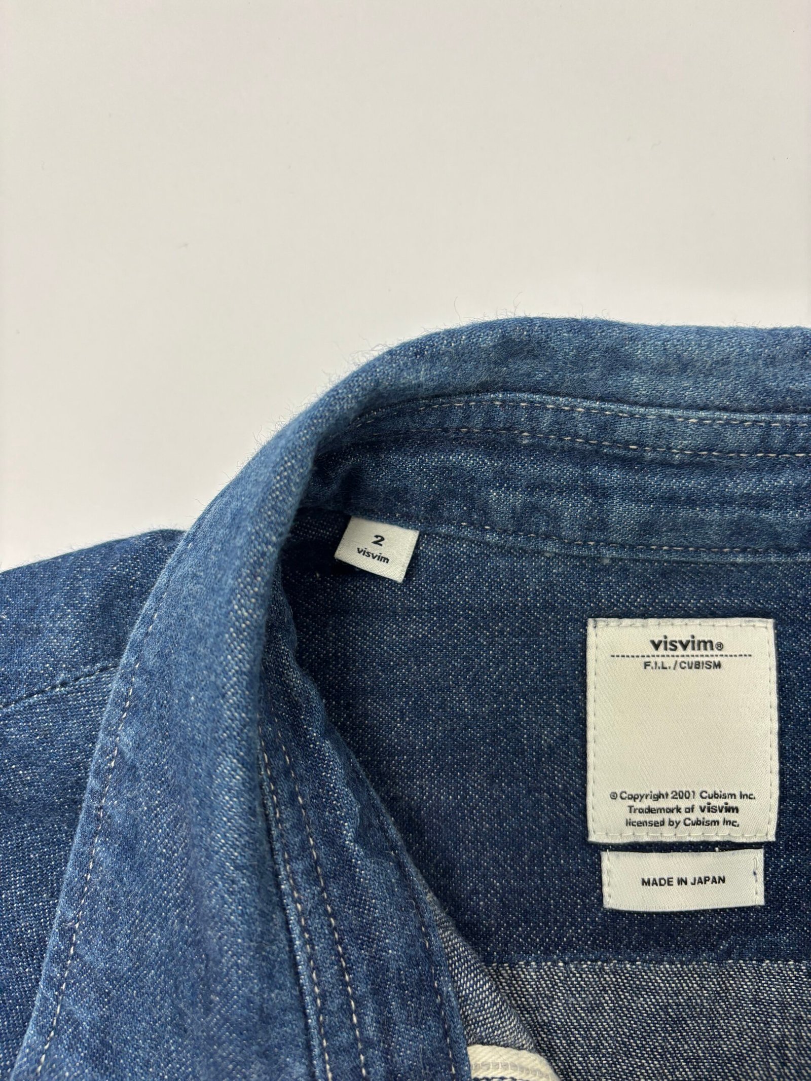 visvim social sculpture denim shirt visvim social sculpture denim shirt