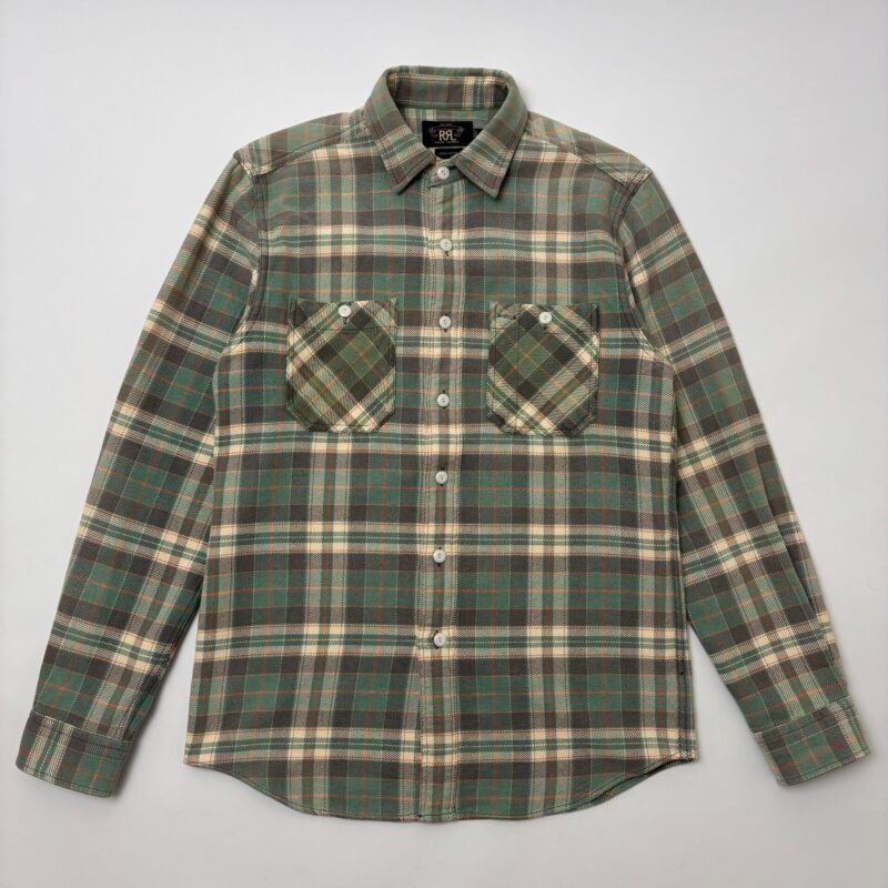 rrl check work shirt