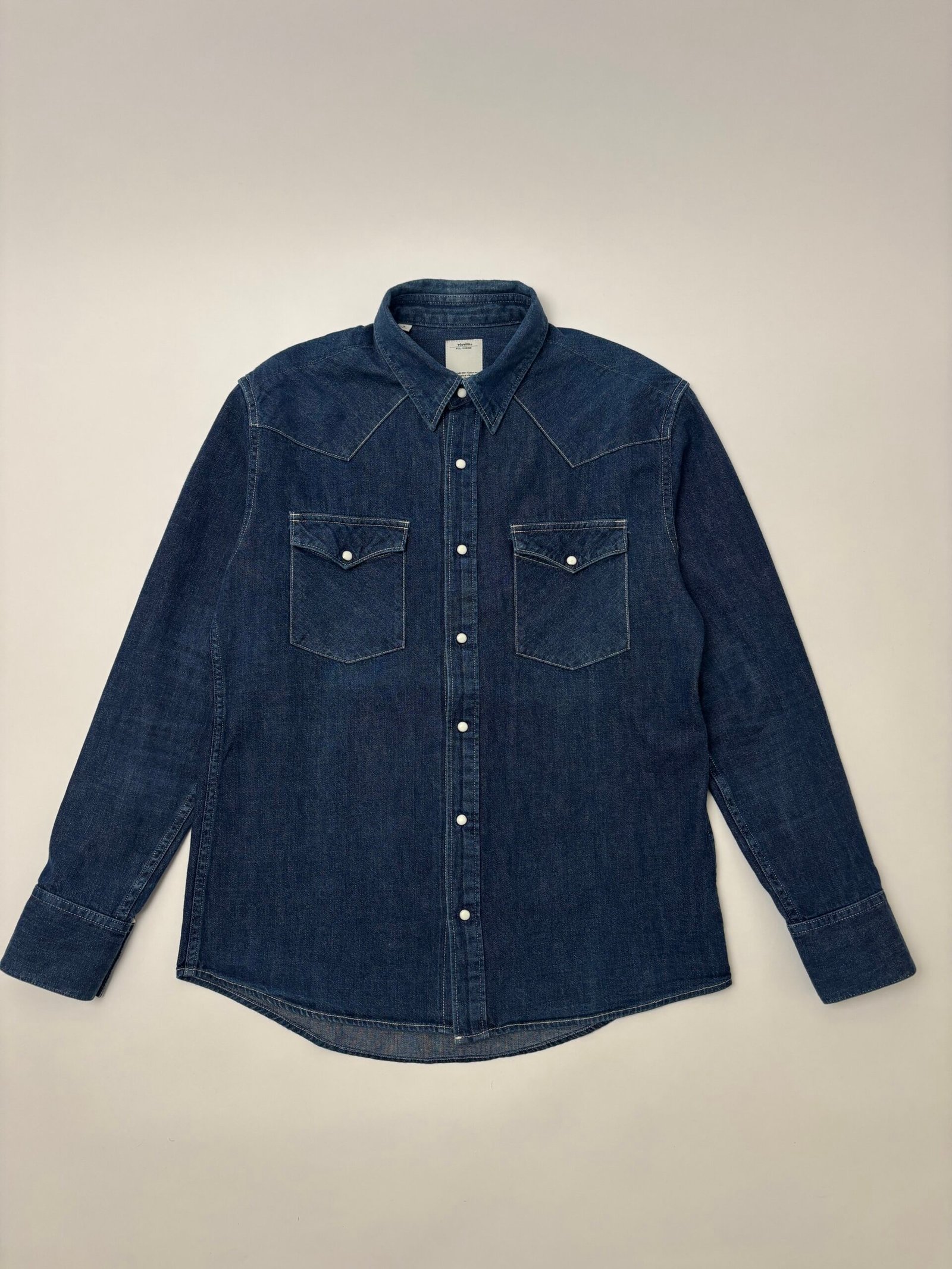visvim social sculpture denim shirt visvim social sculpture denim shirt