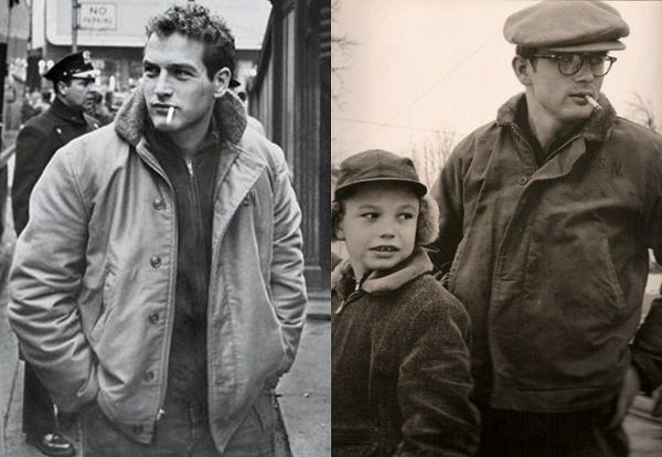 n1 deck jacket paul newman james dean