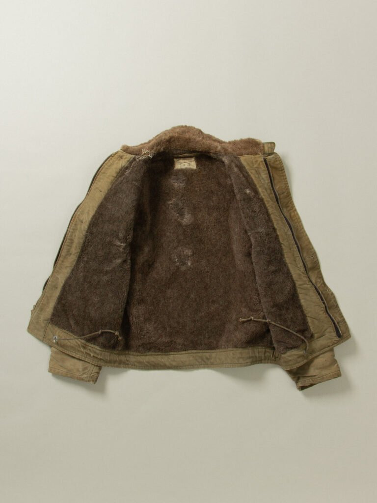 wwii n1 deck jacket inside lining