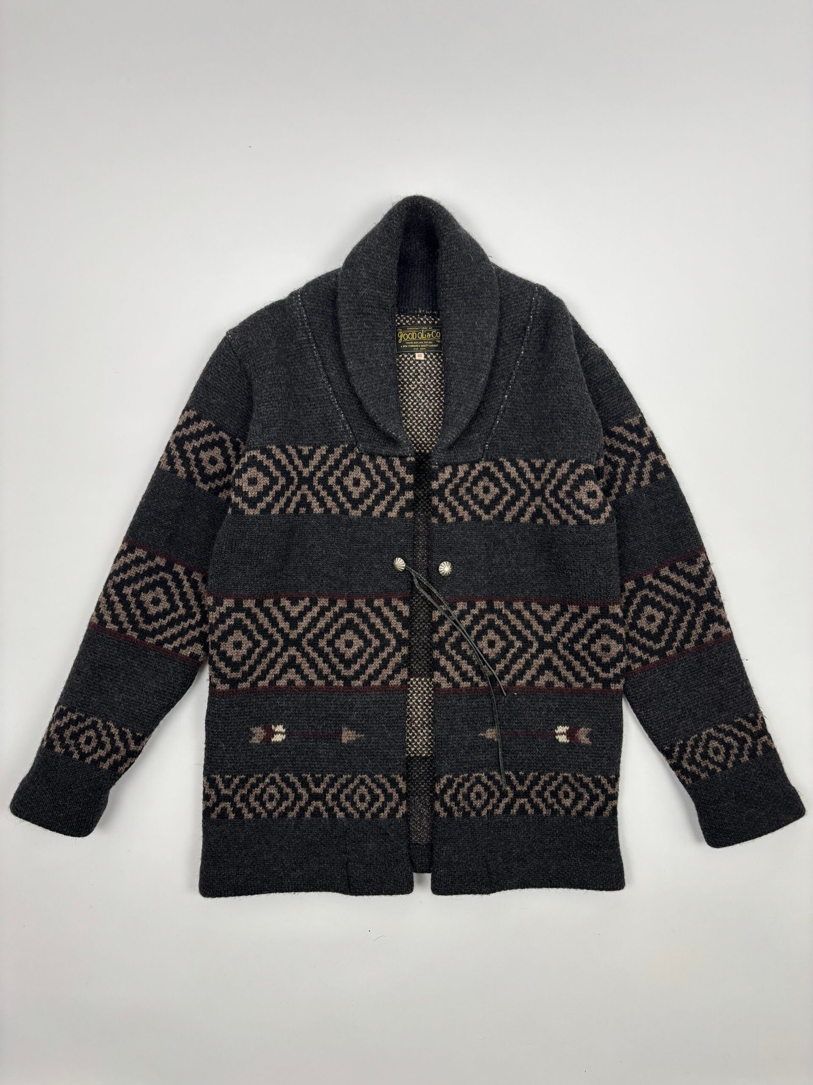 good ol wool cardigan Good Ol’ Cowichan Cardigan