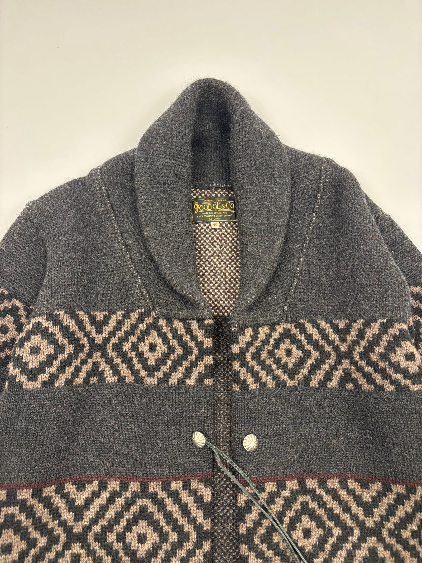 good ol wool cardigan Good Ol’ Cowichan Cardigan