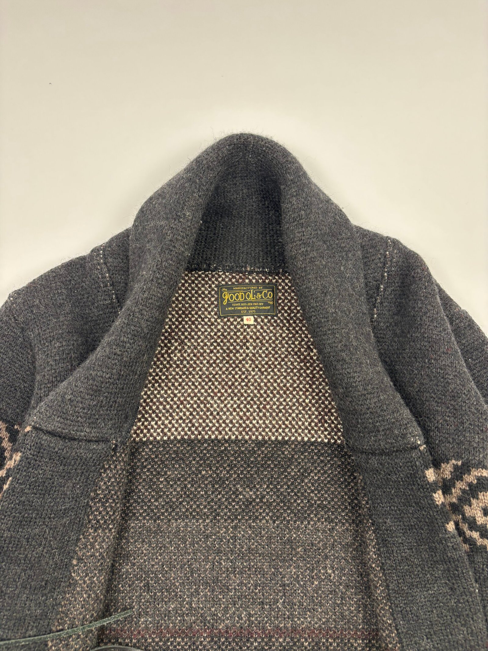 good ol wool cardigan Good Ol’ Cowichan Cardigan