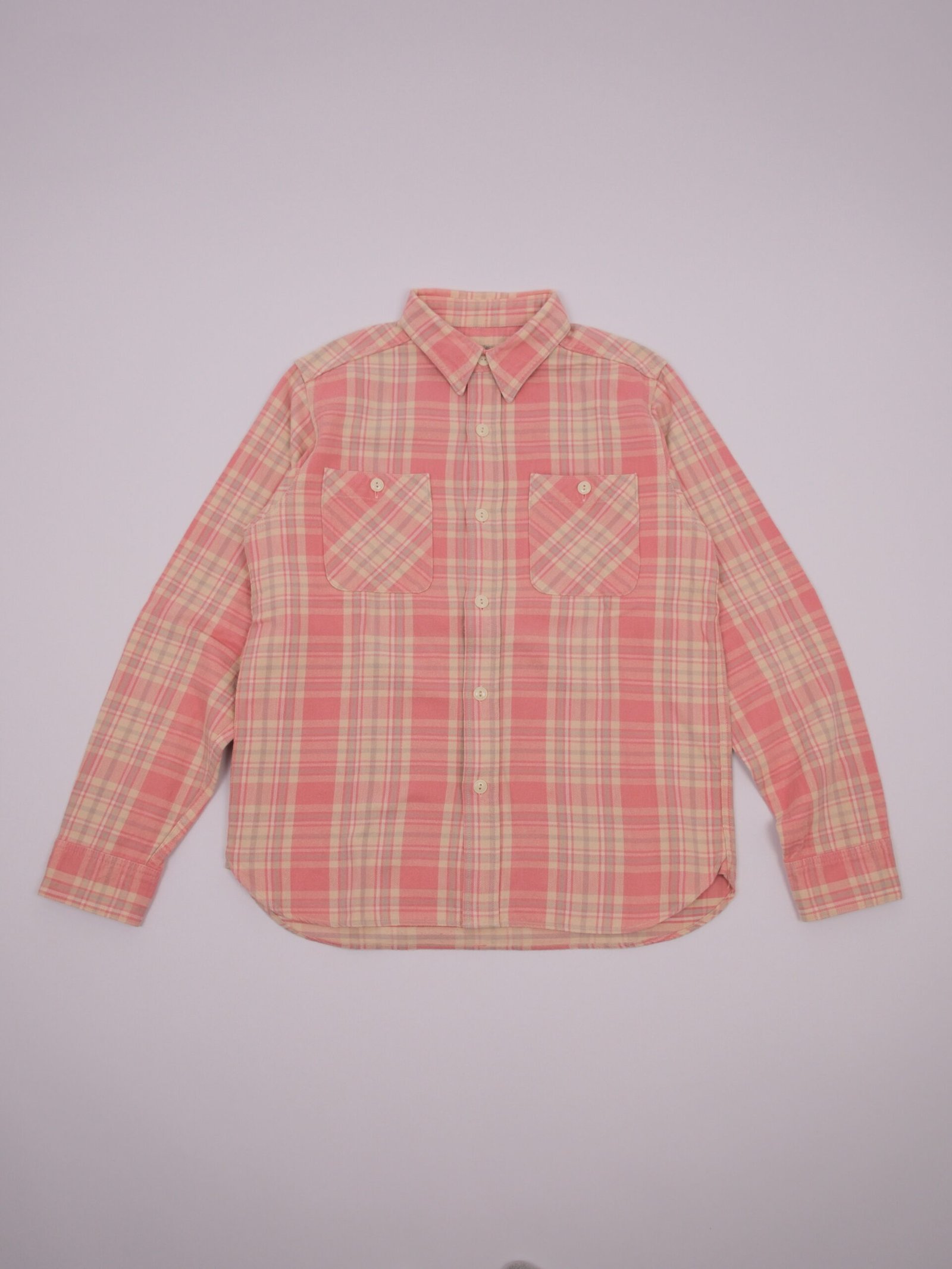 Fullcount Plaid Flannel Work Shirt