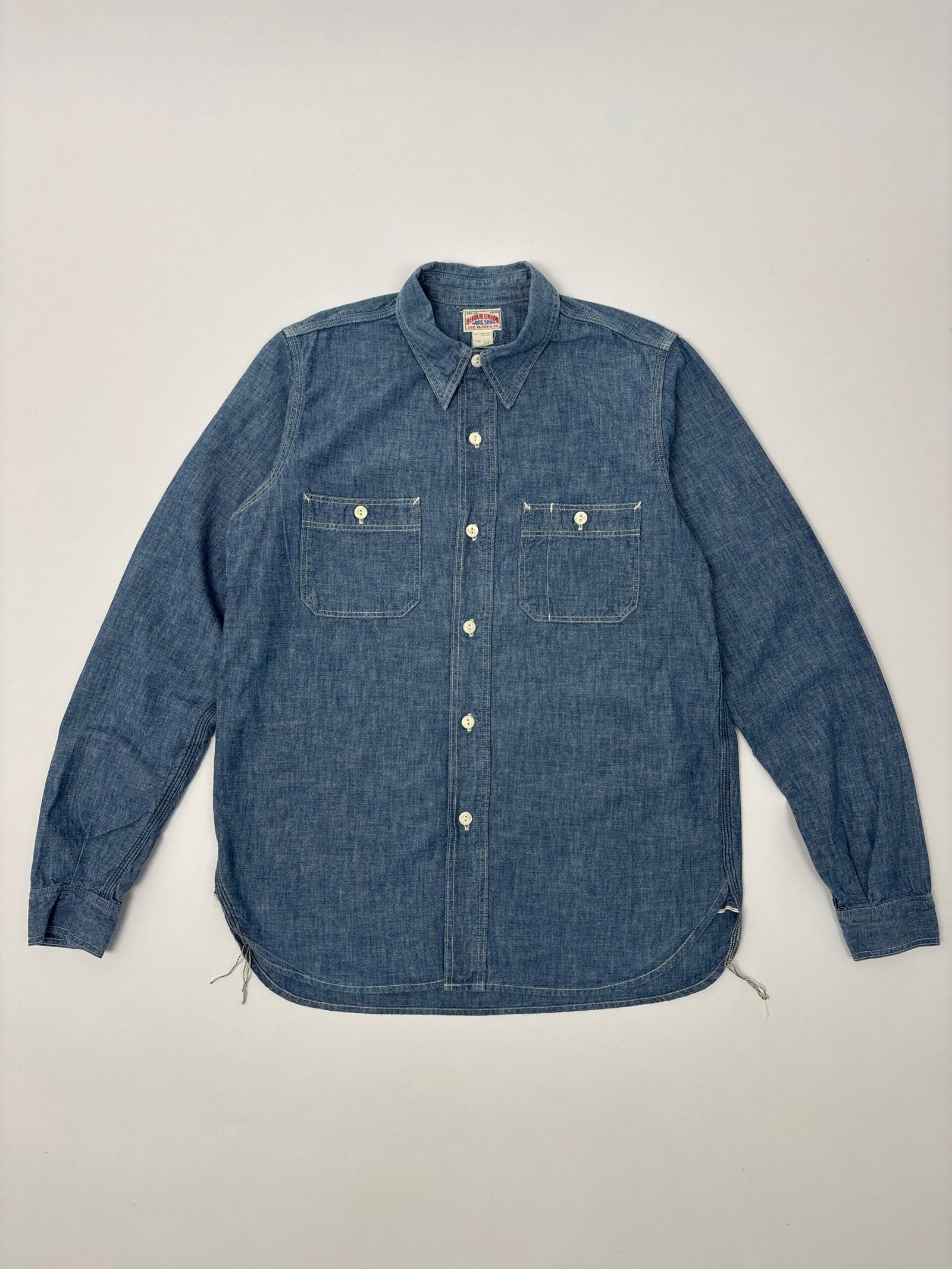 The Real McCoy’s 8HU Chambray Work Shirt