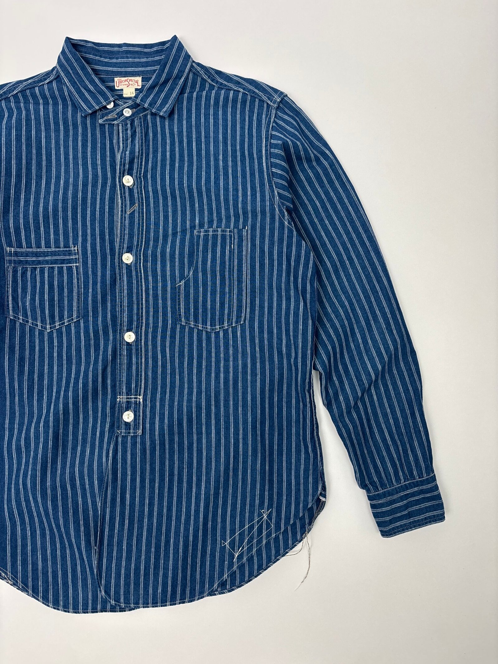 freewheelers union special stripe shirt Freewheelers Striped Work Shirt
