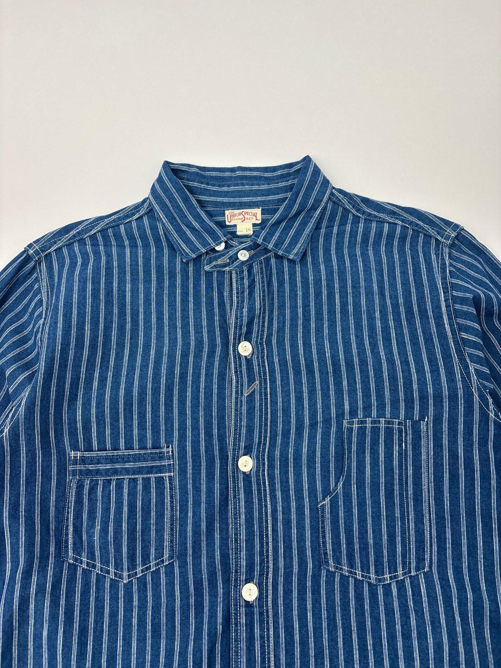 freewheelers union special stripe shirt Freewheelers Striped Work Shirt