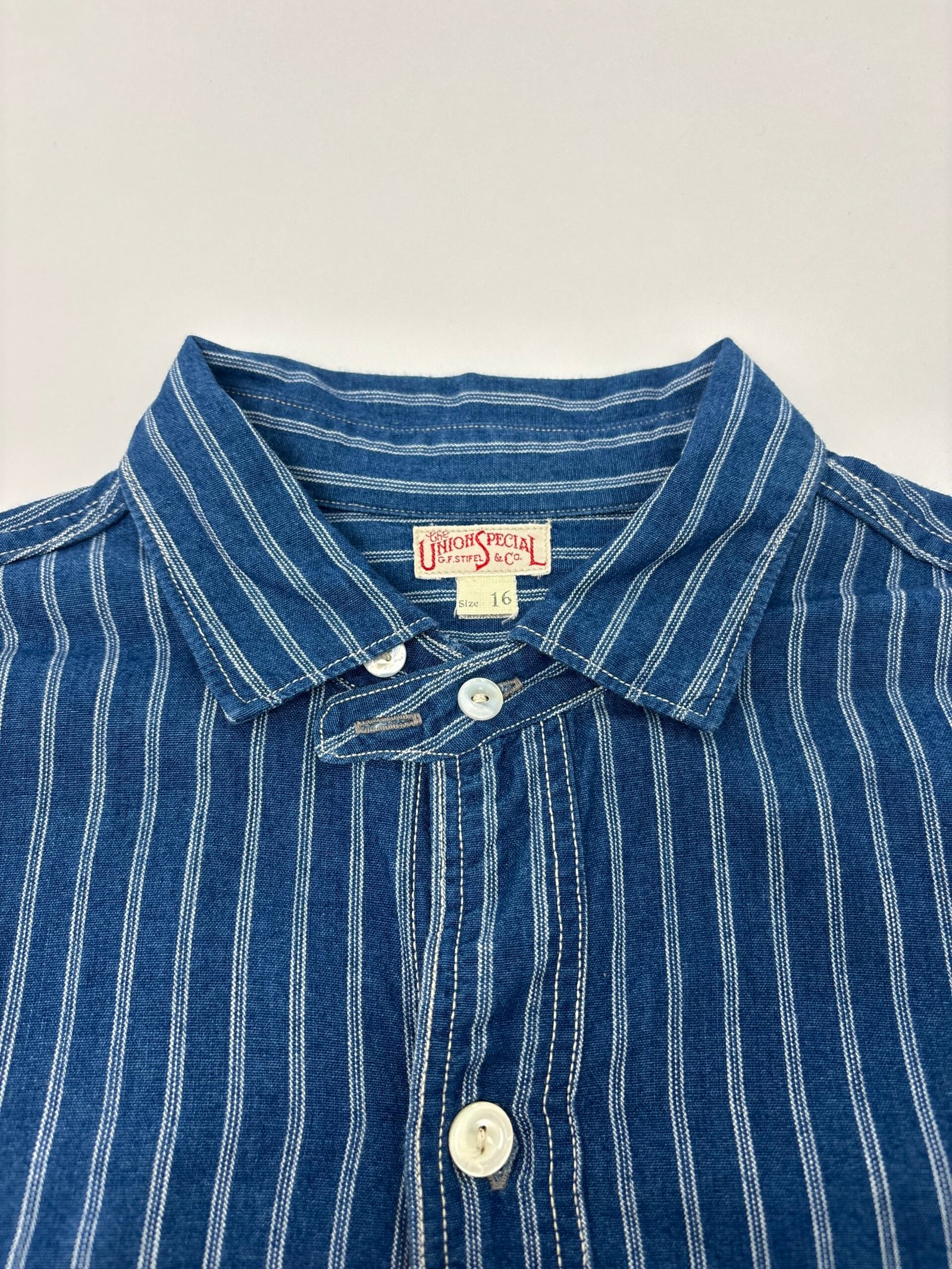 freewheelers union special stripe shirt Freewheelers Striped Work Shirt