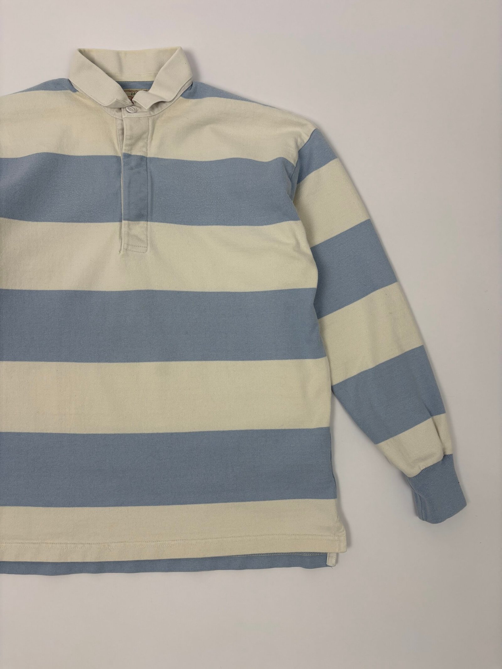 dehen 1920 rugby shirt light blue Dehen 1920 Rugby Shirt