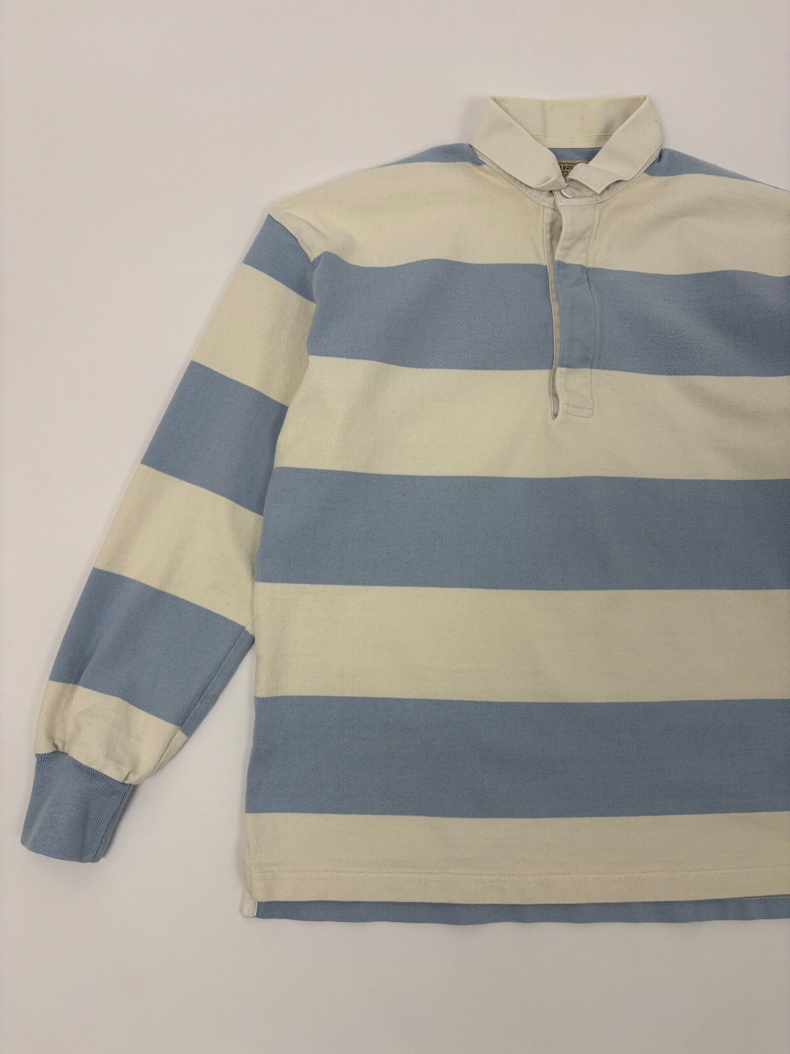 dehen 1920 rugby shirt light blue Dehen 1920 Rugby Shirt