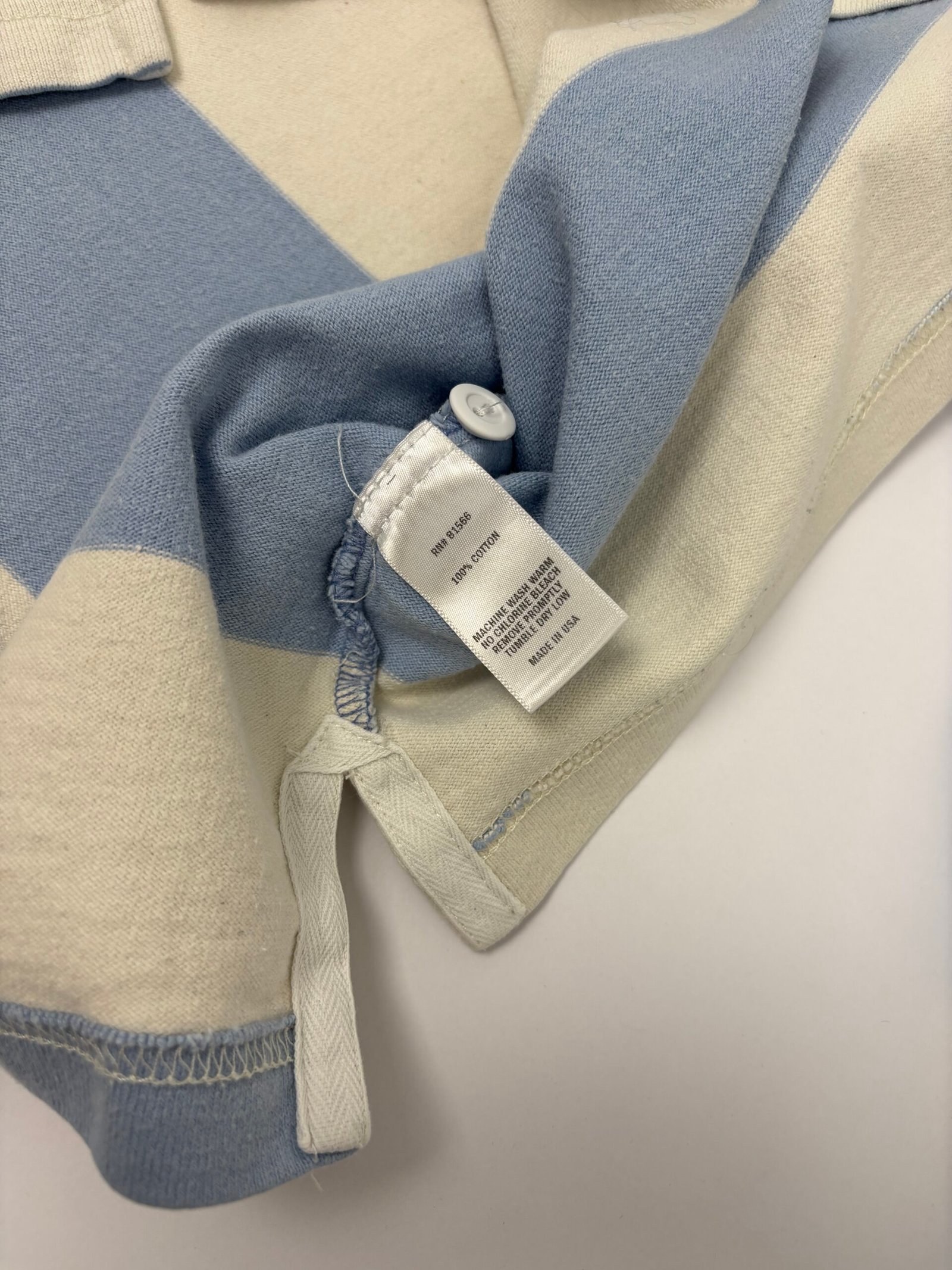 dehen 1920 rugby shirt light blue Dehen 1920 Rugby Shirt