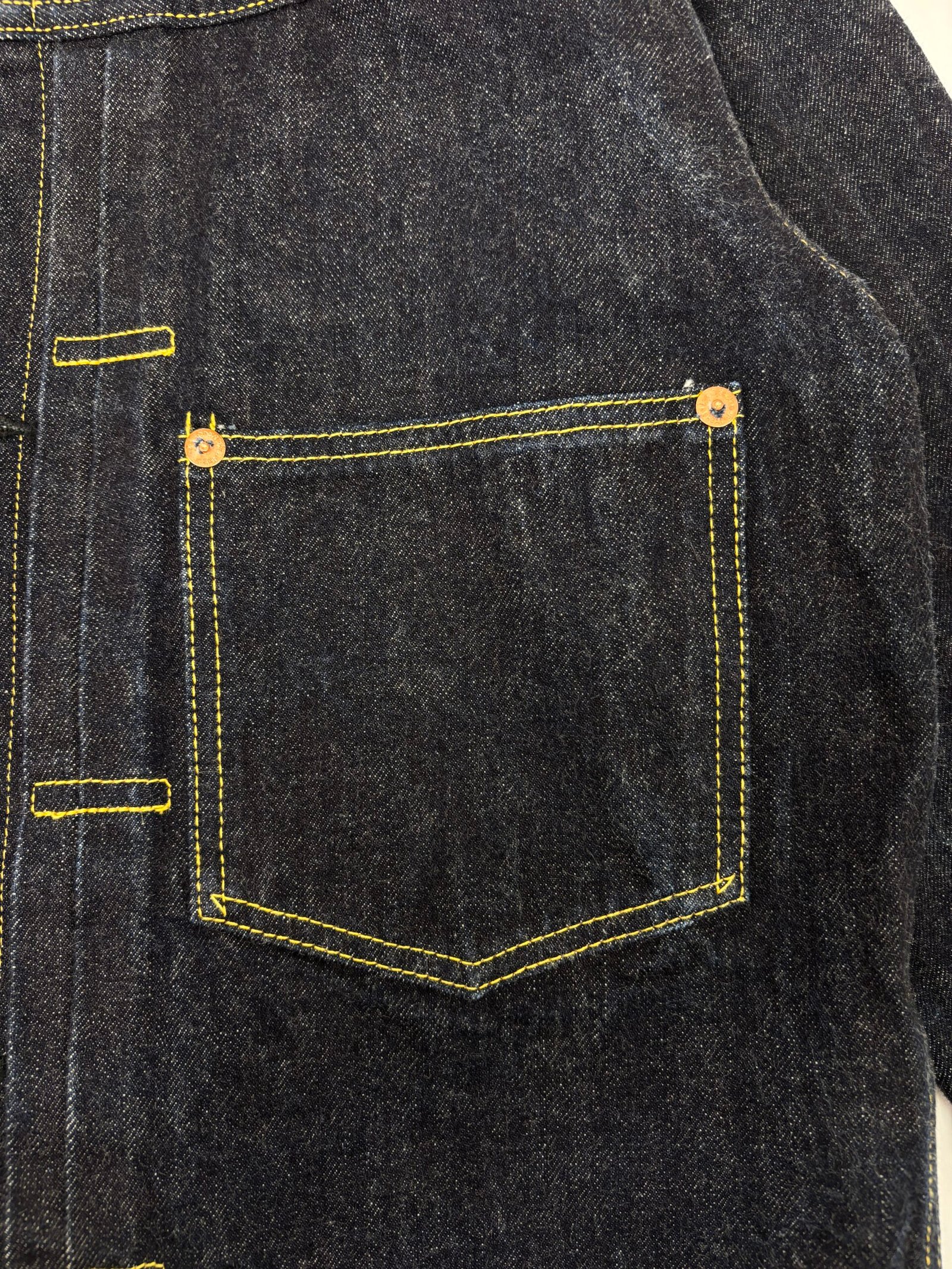 the real mccoy’s ww2 type 1 denim jacket The Real McCoy’s WW2 Type 1 Denim Jacket