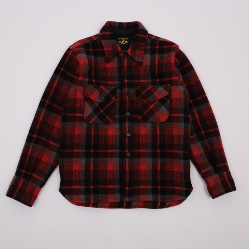 The Real McCoy’s Wool Plaid CPO shirt