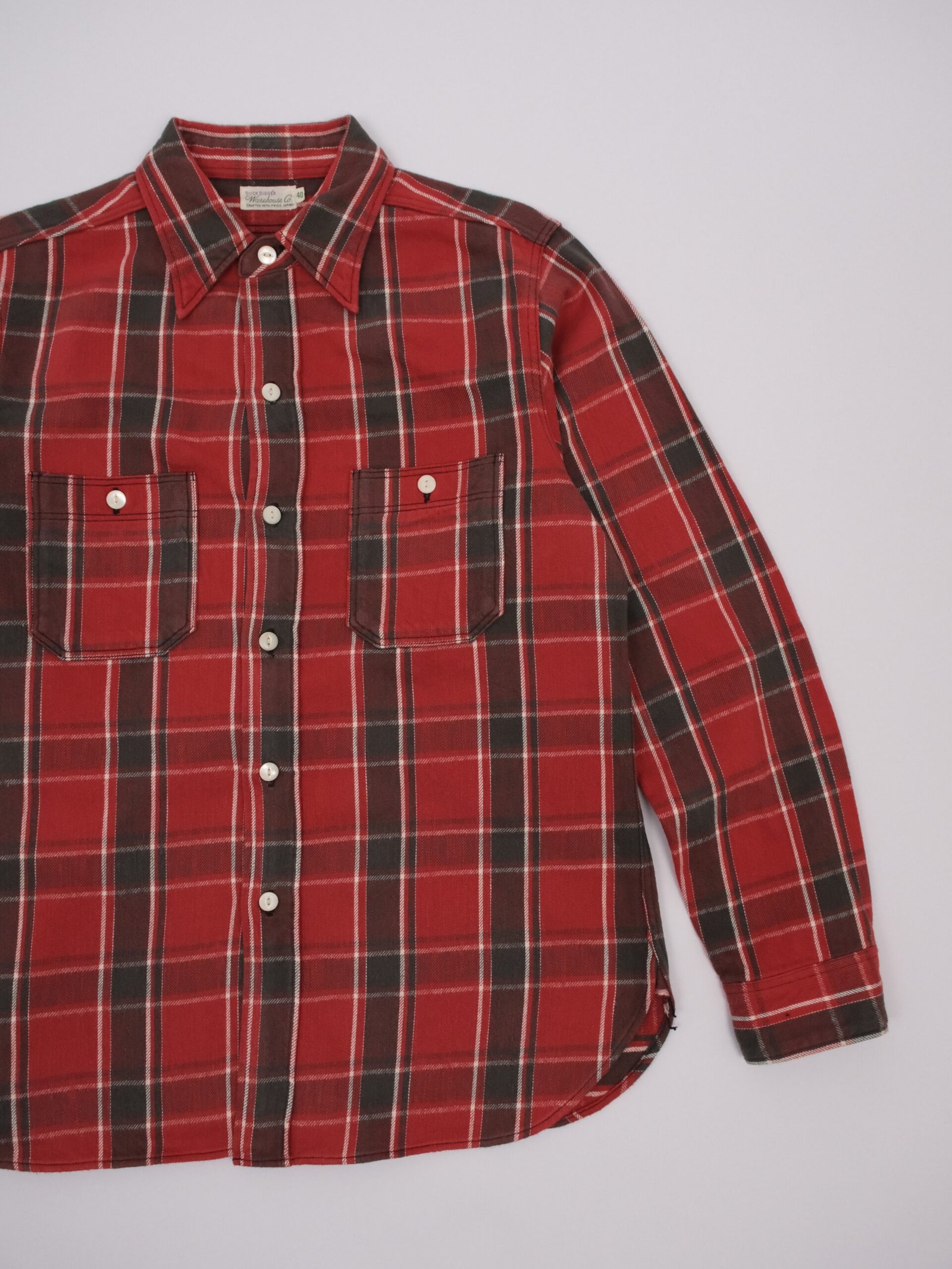 warehouse 3022 duck digger flannel shirt Warehouse Duck Digger Flannel Shirt