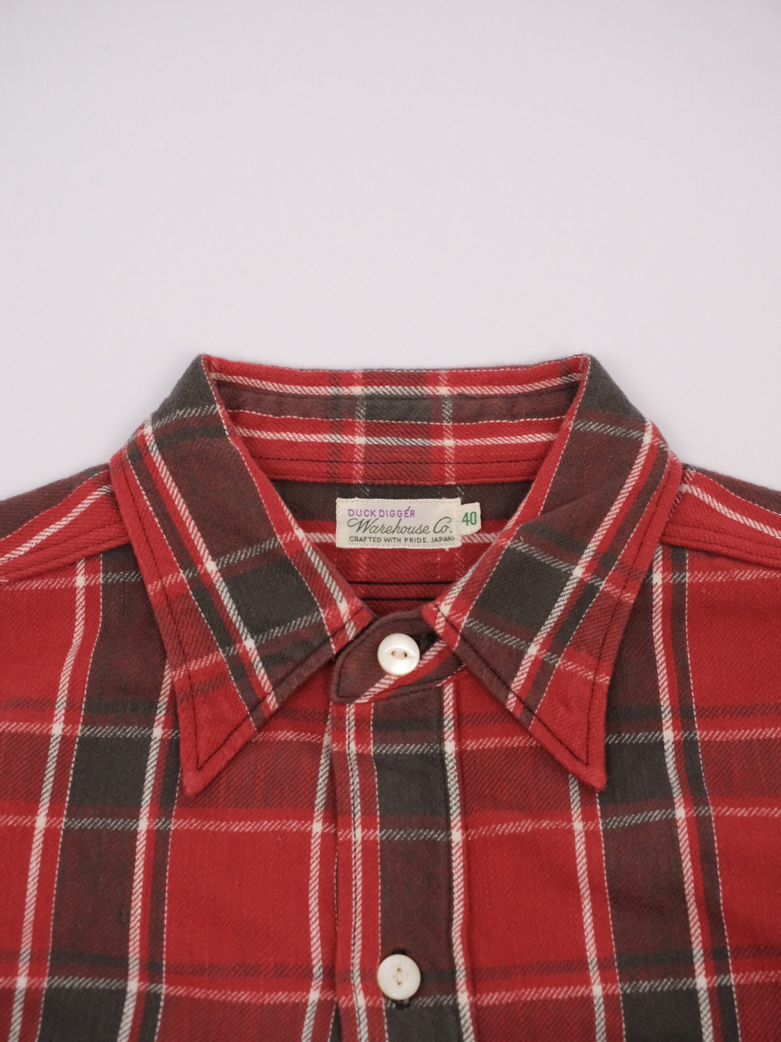 warehouse 3022 duck digger flannel shirt Warehouse Duck Digger Flannel Shirt