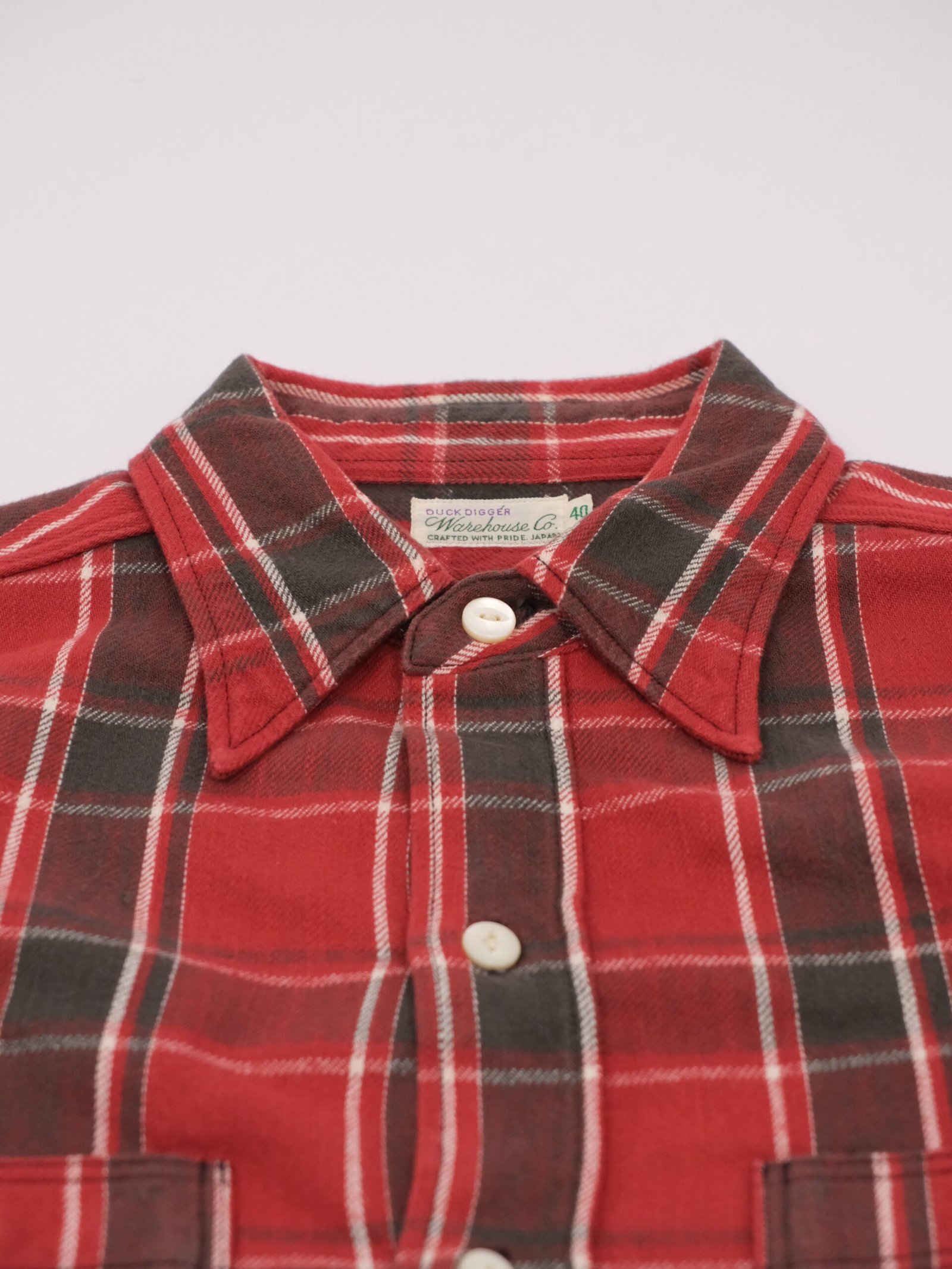 warehouse 3022 duck digger flannel shirt Warehouse Duck Digger Flannel Shirt
