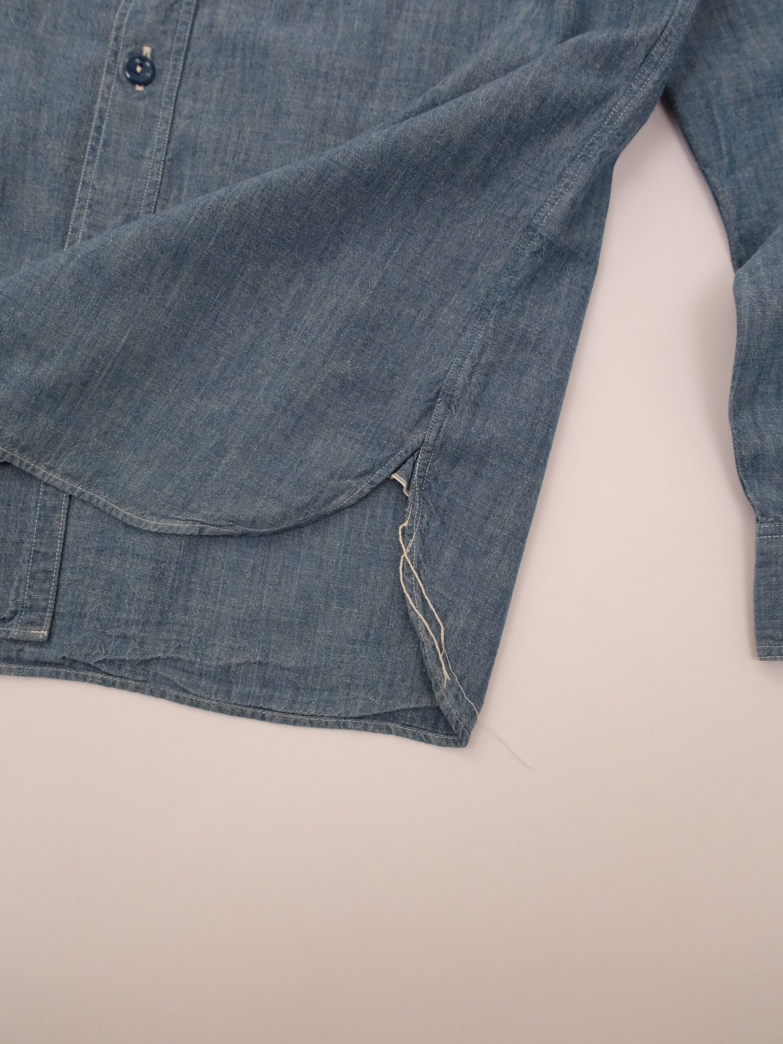 buzz rickson's chambray work shirt Buzz Rickson’s Chambray Work Shirt