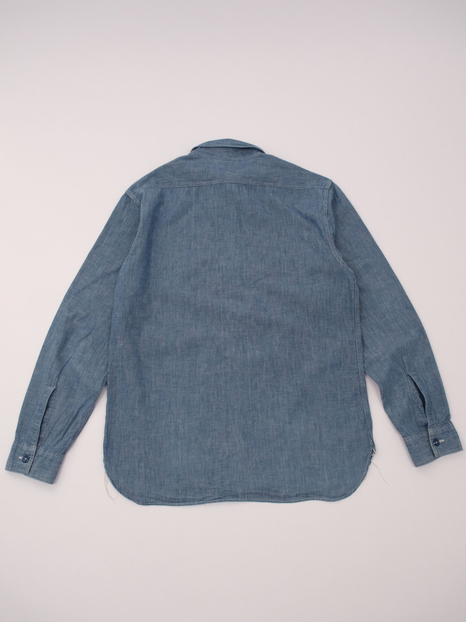 buzz rickson's chambray work shirt Buzz Rickson’s Chambray Work Shirt