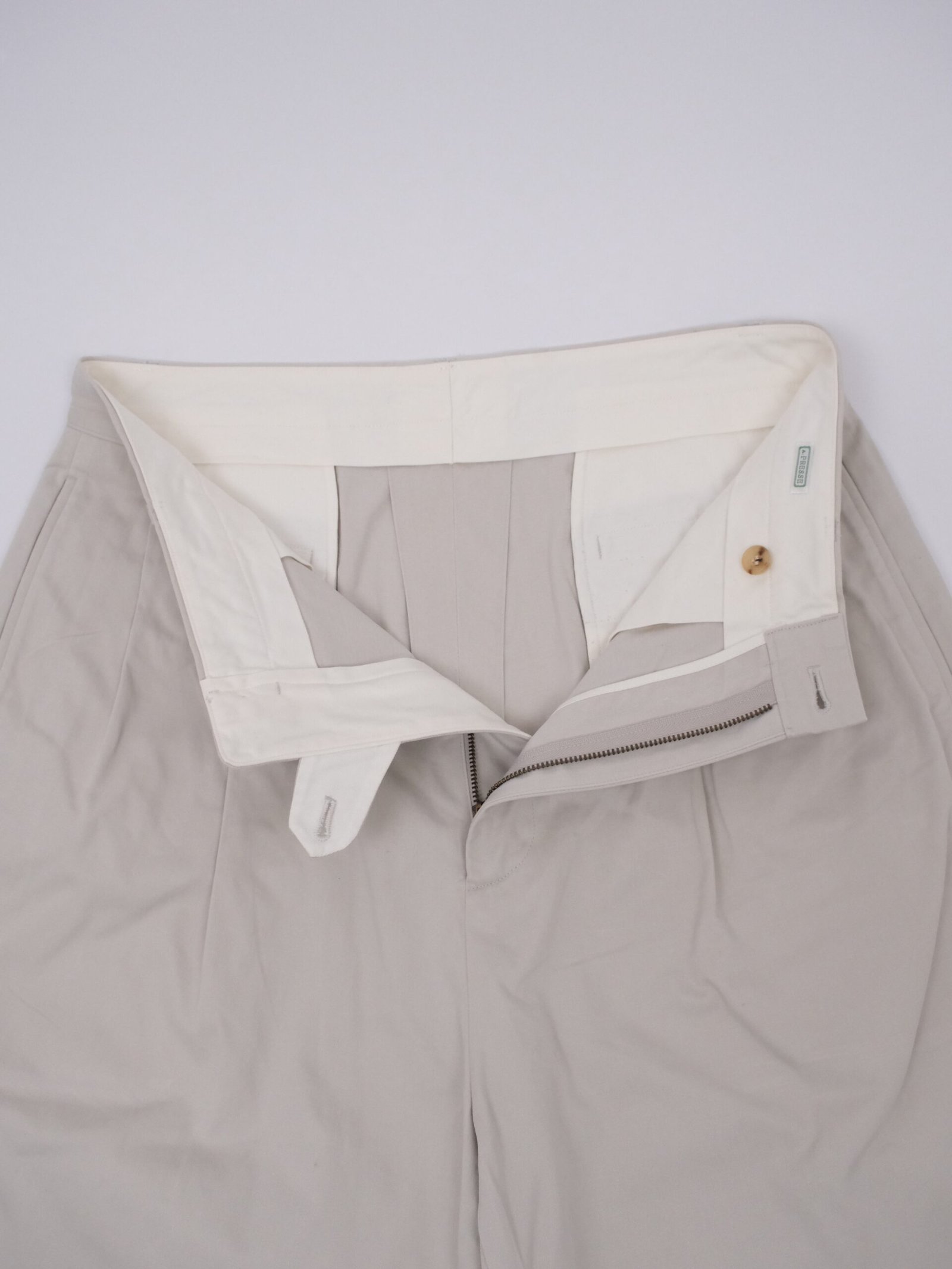 a.presse beige chino pants A.PRESSE Beige Chino Pants