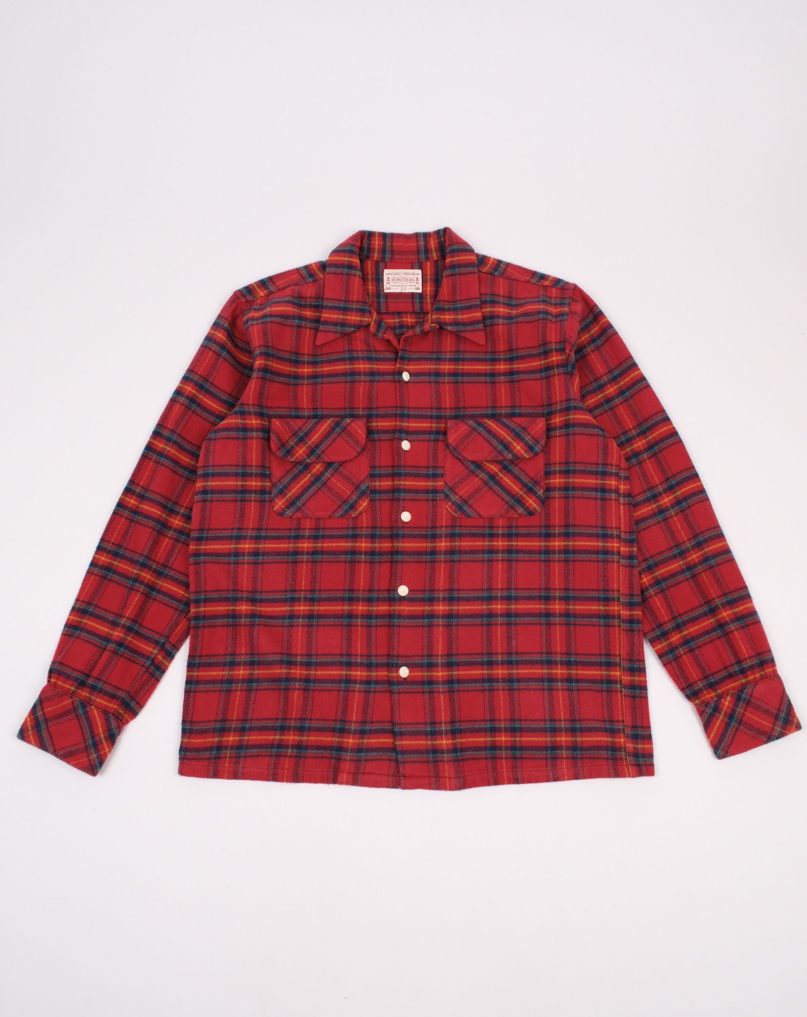 Boncoura Brushed Cotton Flannel Shirt