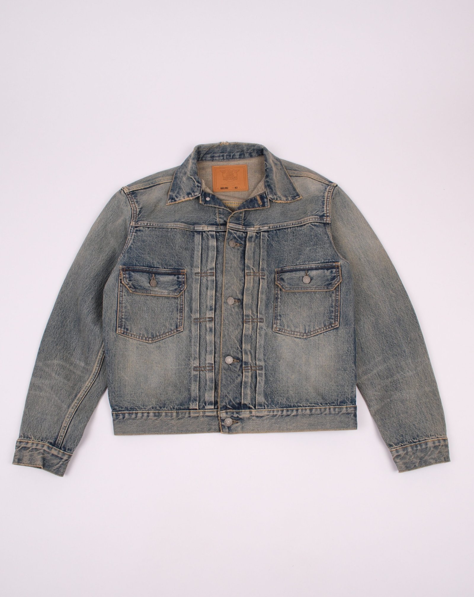 The Real McCoy’s Lot. 001XXJ Washed Type 2 Denim Jacket