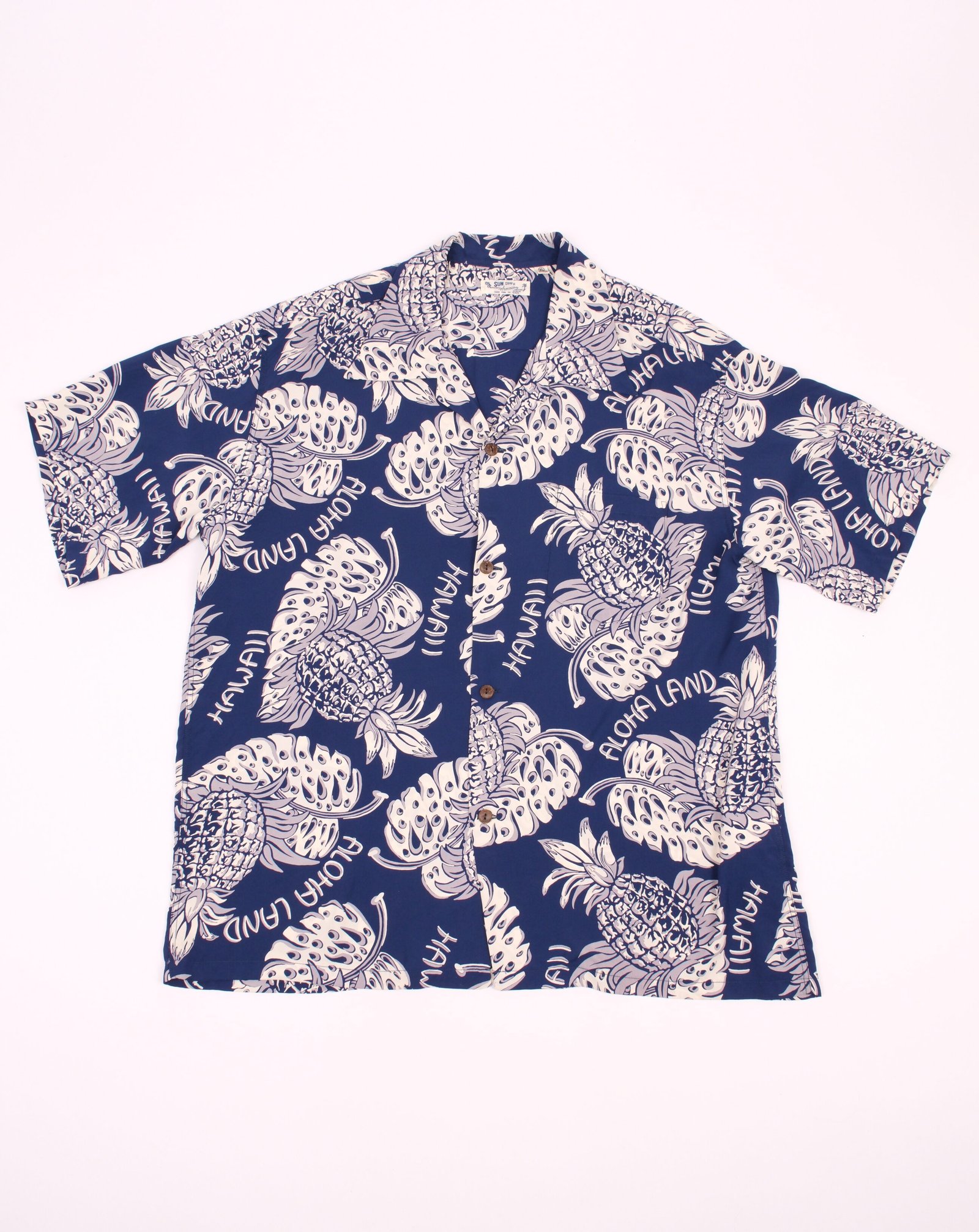 Sun Surf The Pineapple Islands Aloha Shirt