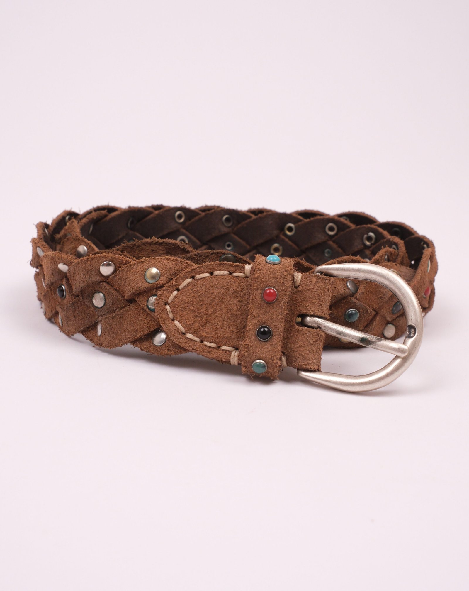 Jean Dessel Braided Studded Belt