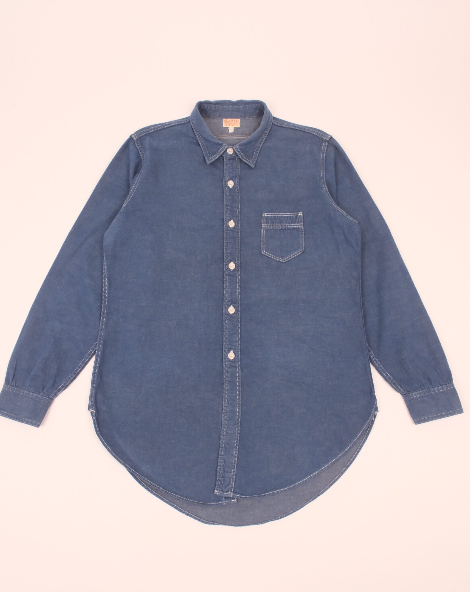 At Last & Co Denim Work Shirt