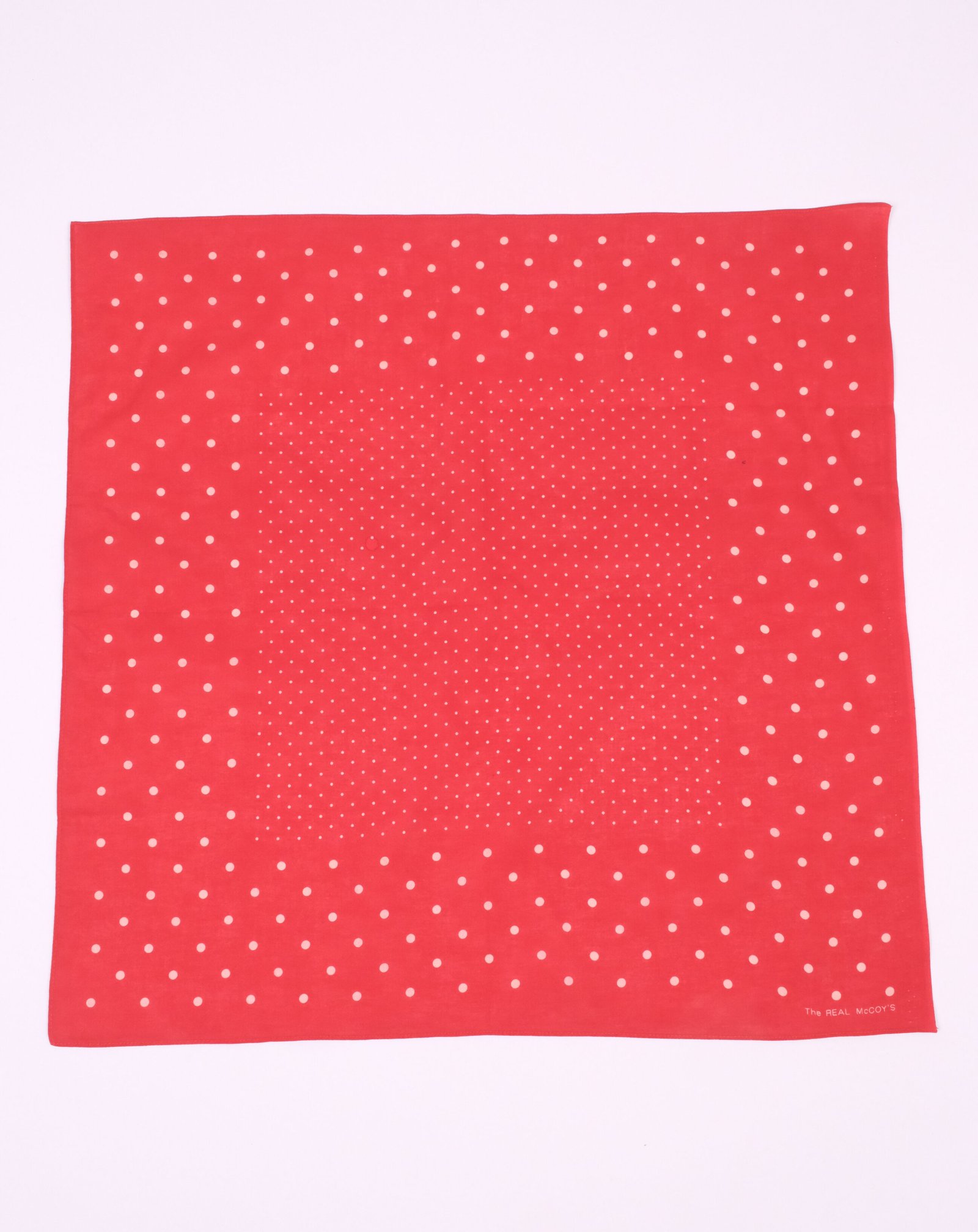 The Real McCoy’s Polka Dot Bandana