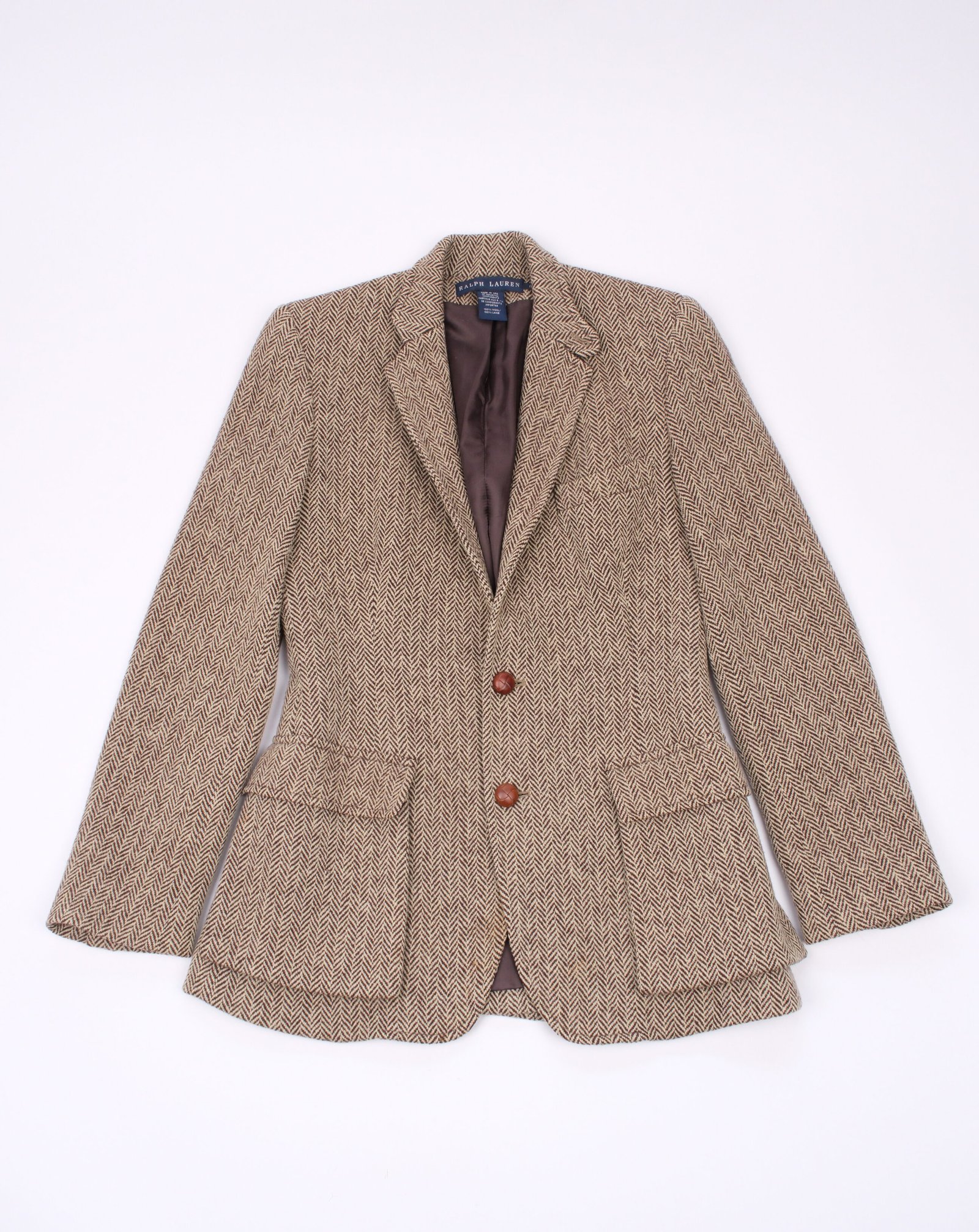 Ralph Lauren Women’s Herringbone Wool Blazer