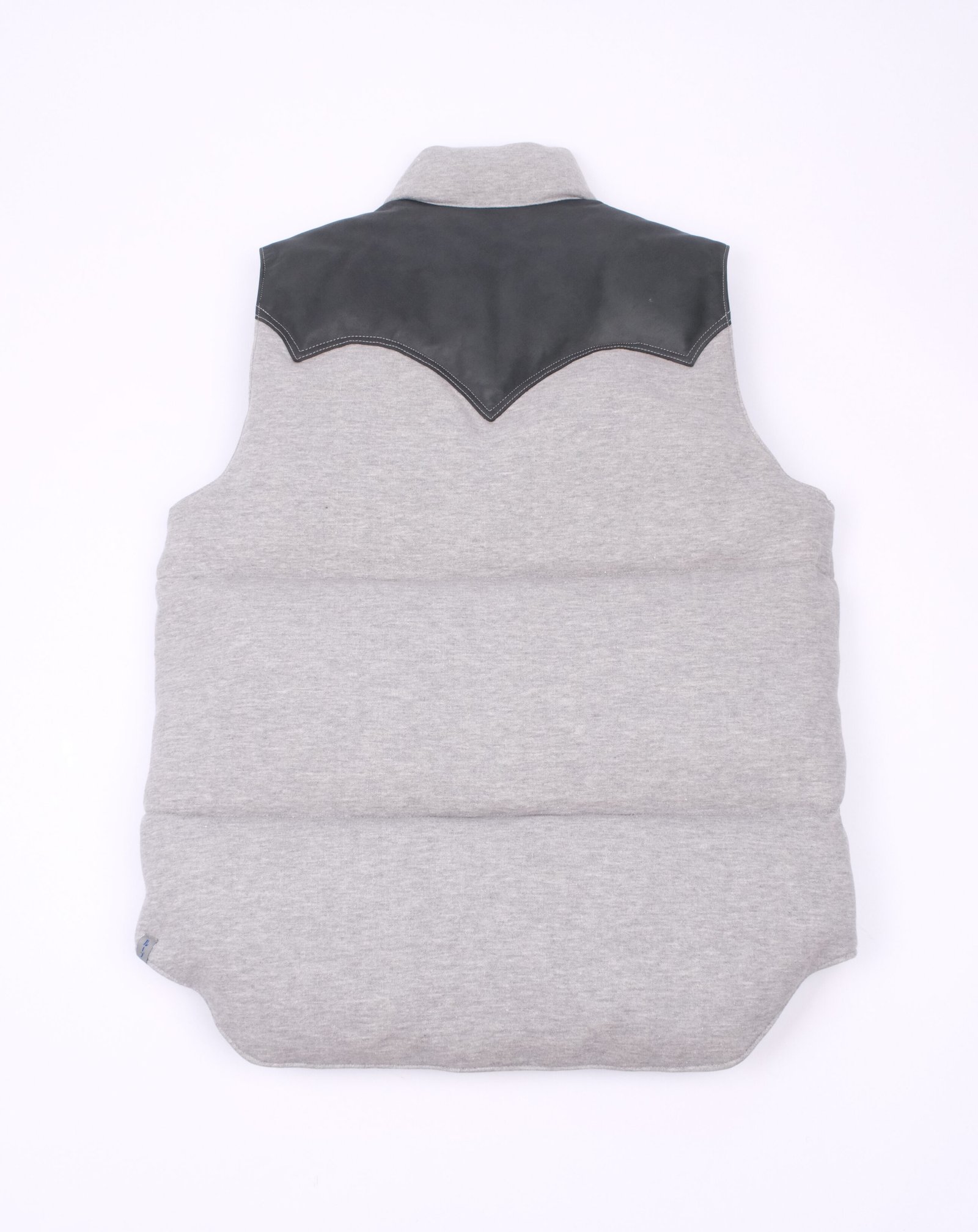 Rocky Mountain Featherbed Down Vest Grey Rocky Mountain Featherbed x Loopwheeler Down Vest