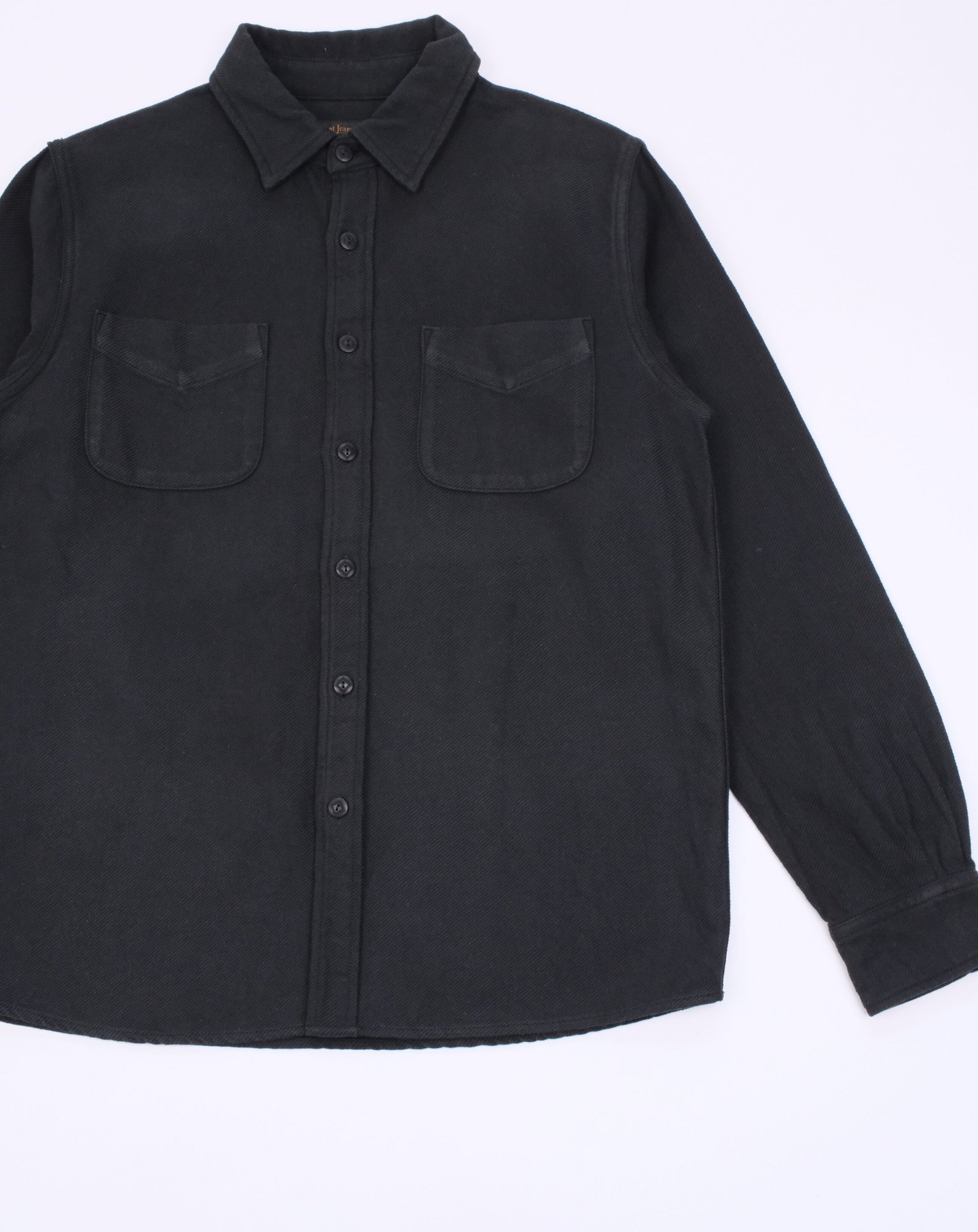 Fullcount Heavy Flannel Shirt Black Fullcount Heavy Flannel Shirt