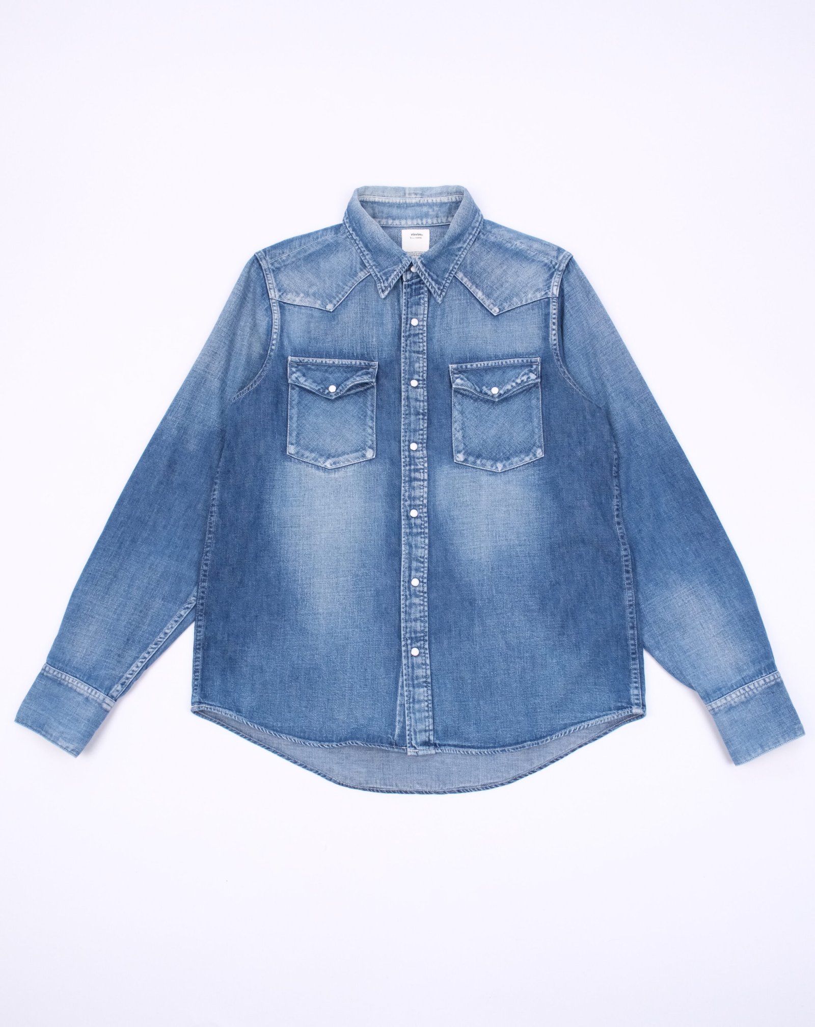 Visvim Social Sculpture Denim Shirt